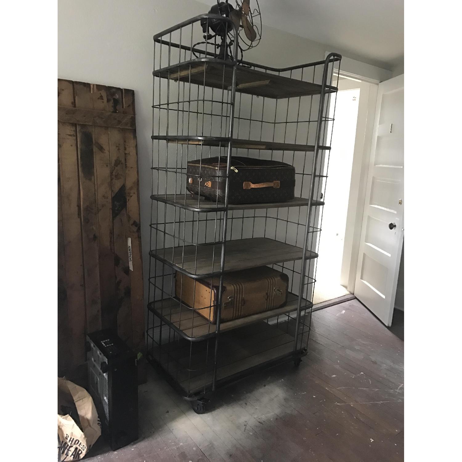 Restoration Hardware Bakers Rack - image-5