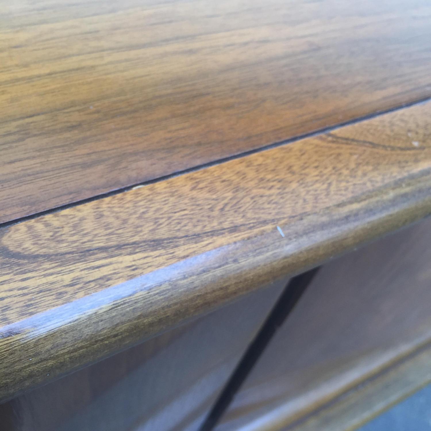 Mid-Century Modern Diamond Front Highboy Dresser - image-6