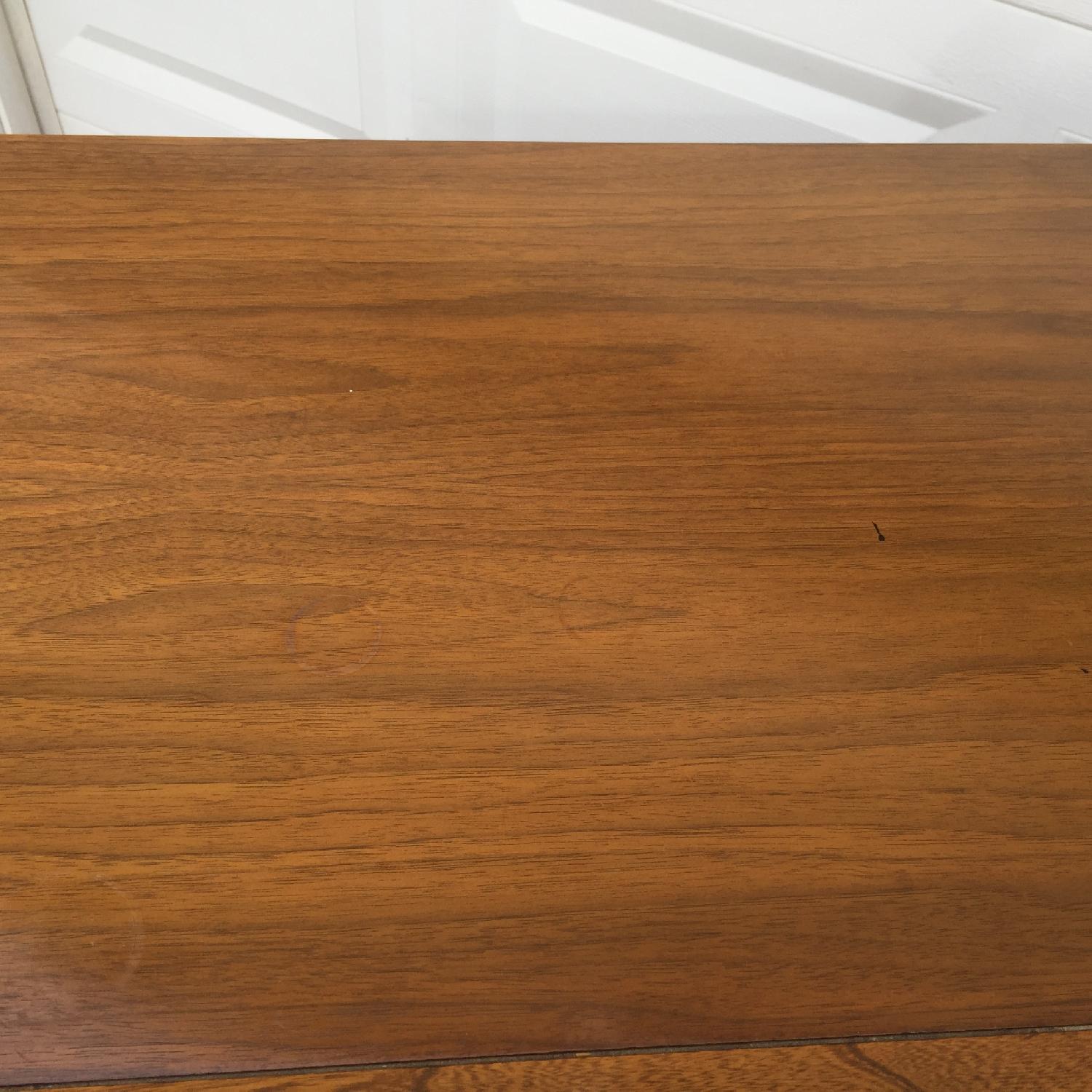 Mid-Century Modern Diamond Front Highboy Dresser - image-9