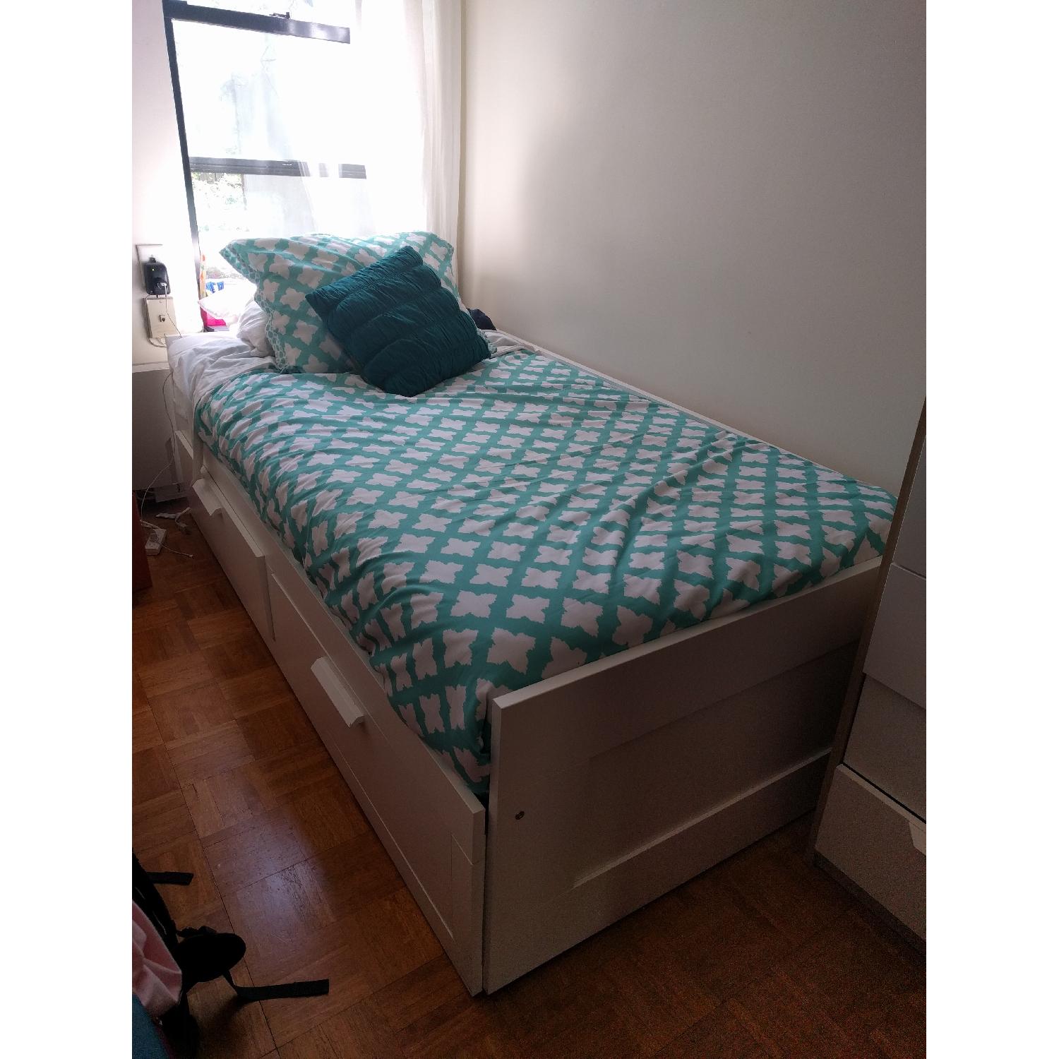 Ikea Brimnes Daybed Frame w/ 2 Drawers - image-2