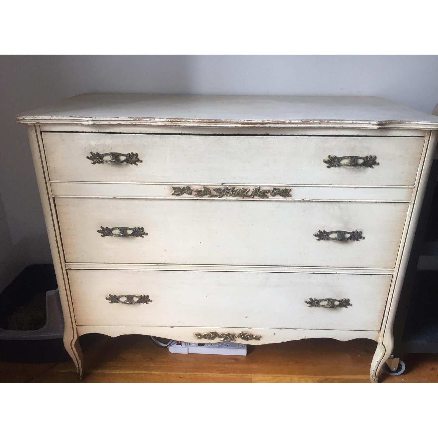 Vintage Rustic 3 Drawer Dresser - image-3