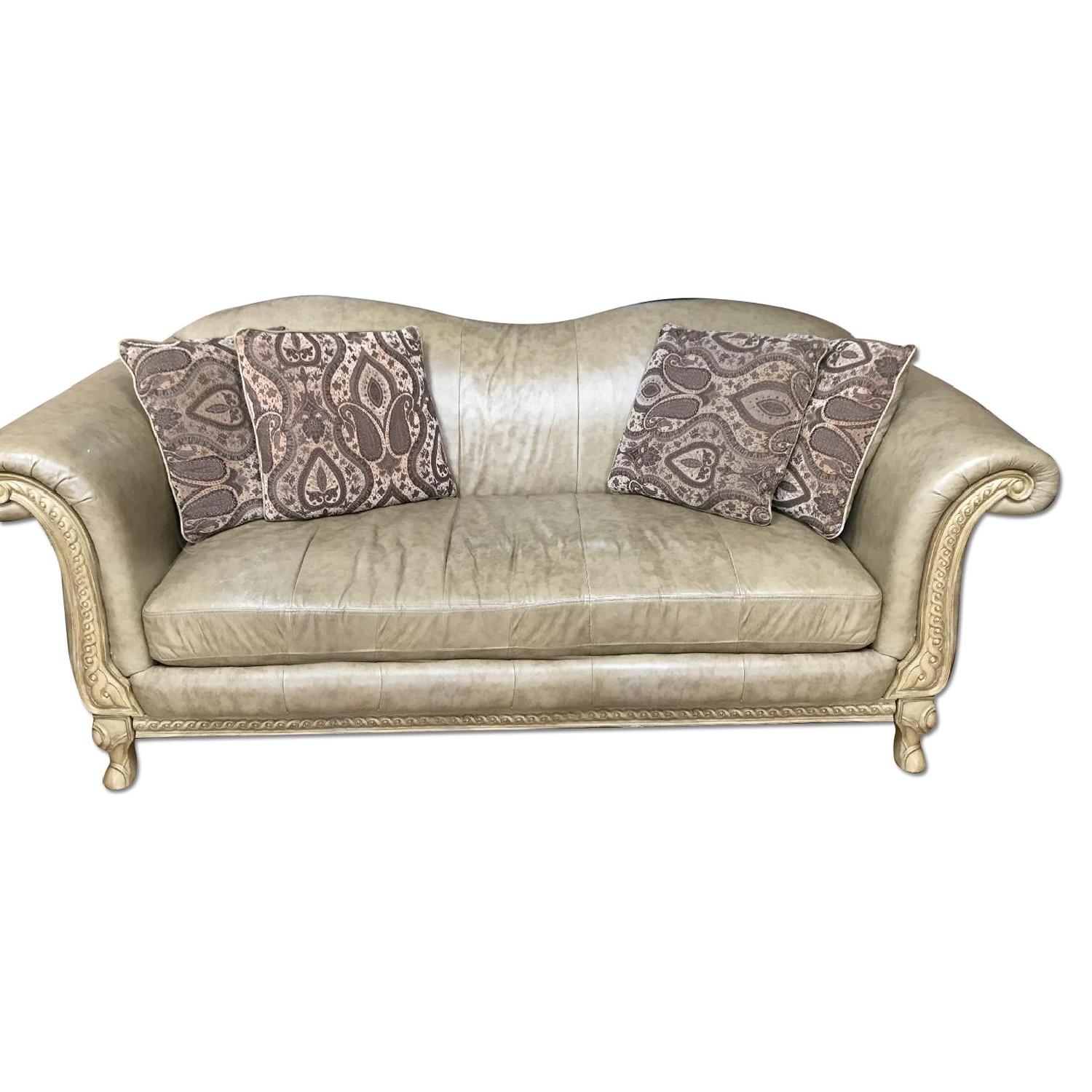 Michael Amini Furniture Designs Cortina 3 Seater Sofa + Loveseat + Chaise Lounge AptDeco