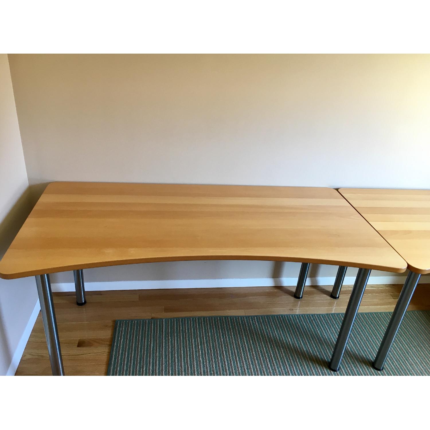 Design Furniture Desk w/ Side Return - image-0