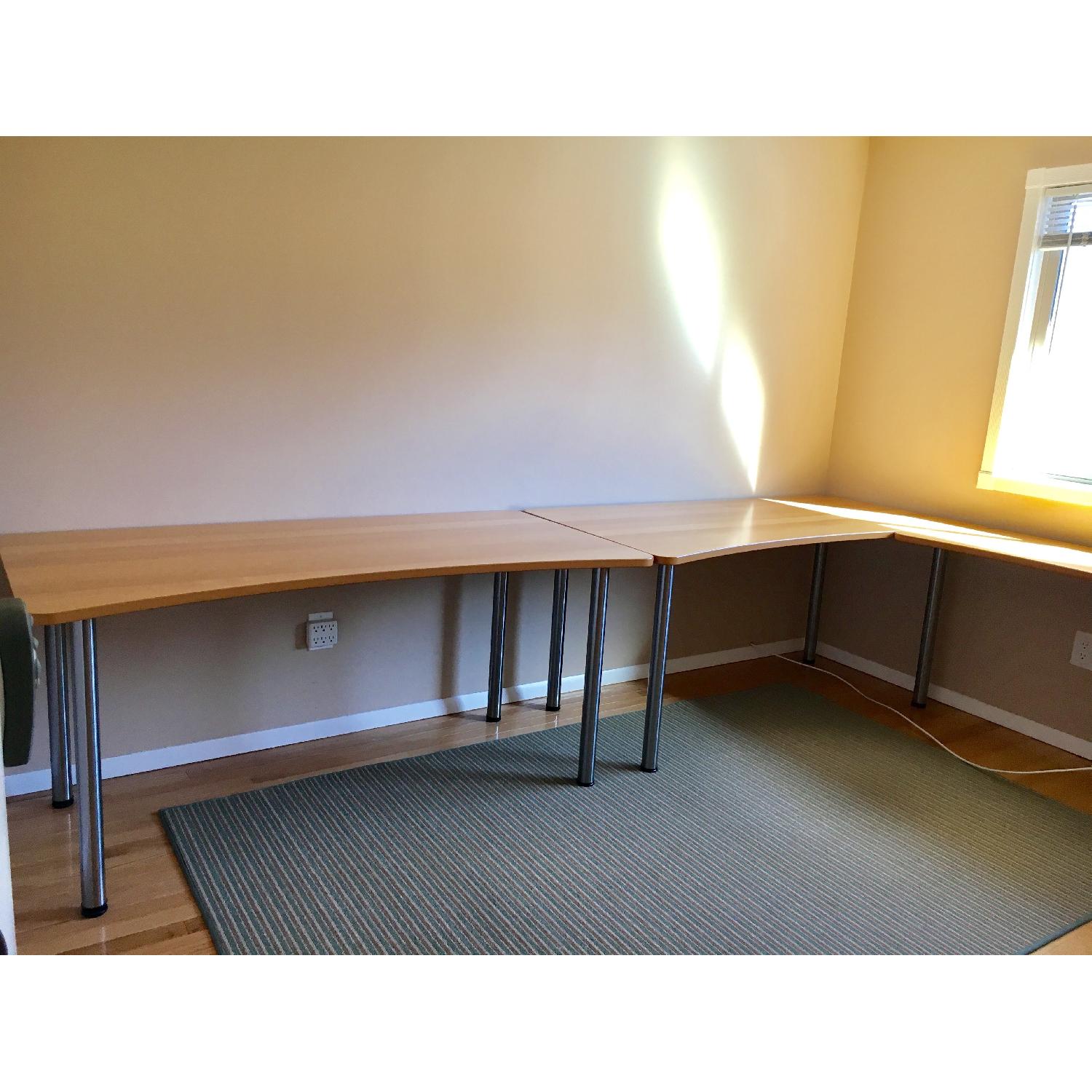 Design Furniture Desk w/ Side Return - image-2