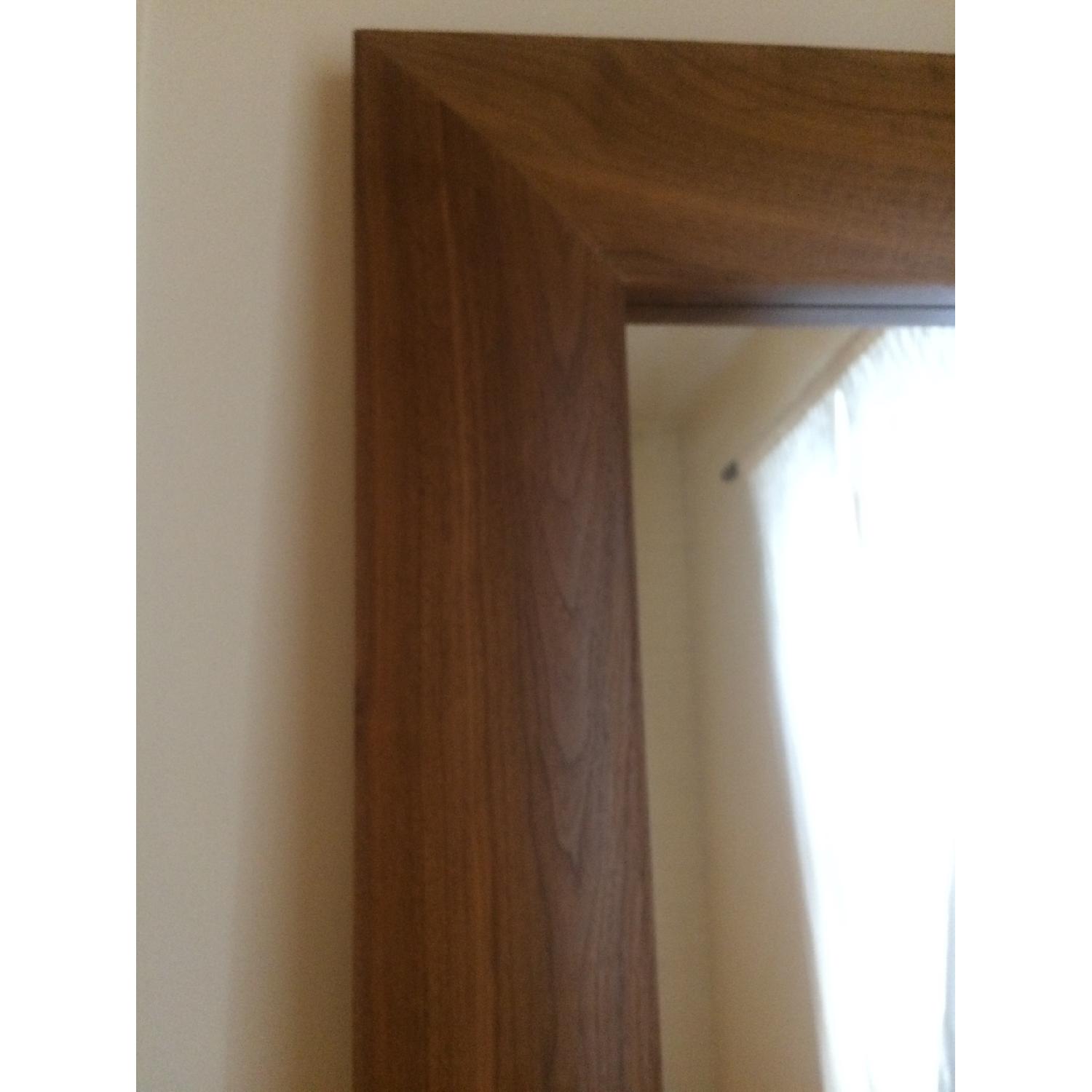 Room & Board Walnut Standing Floor Mirror - image-2