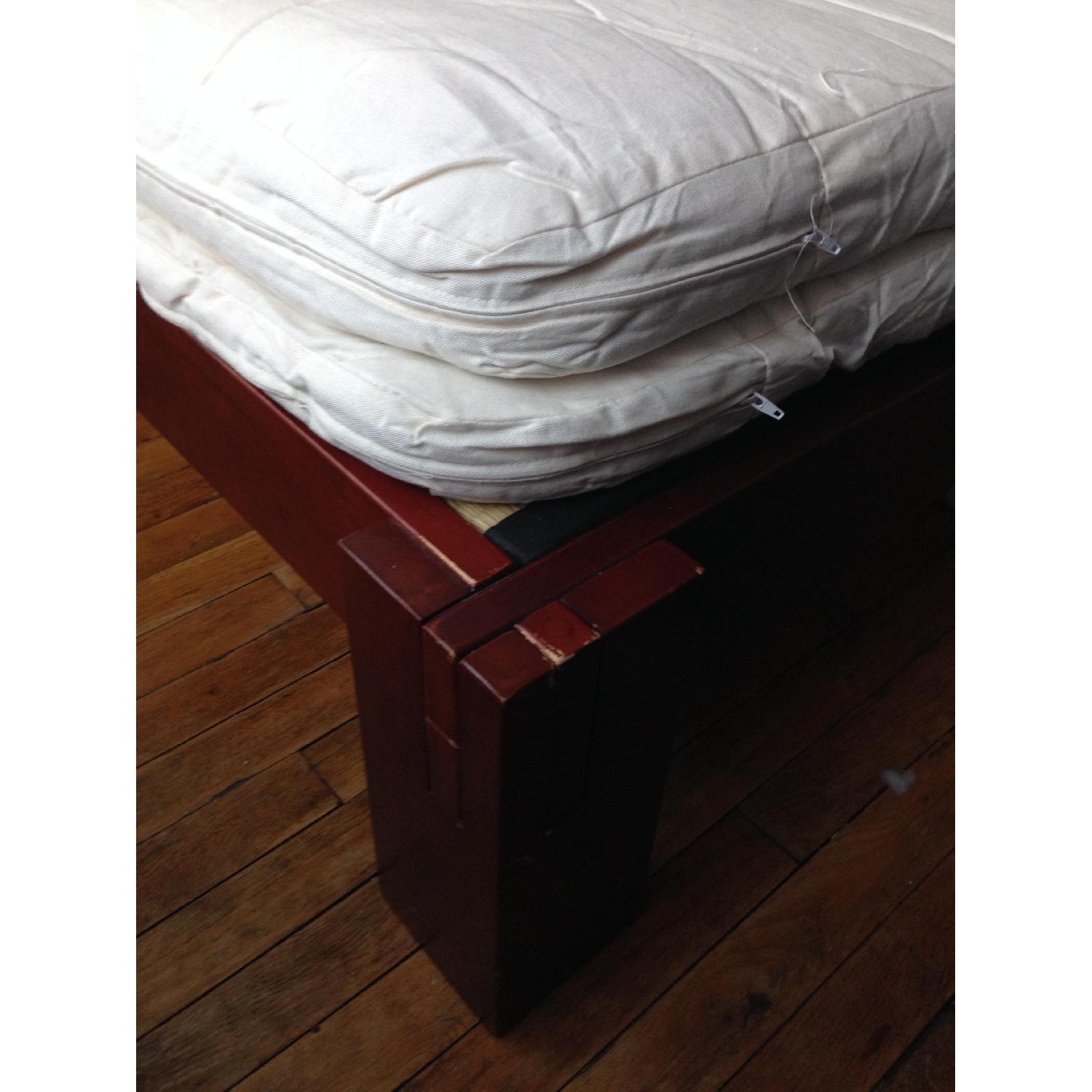 Japanese Tatami Platform Queen Bed Frame - image-1