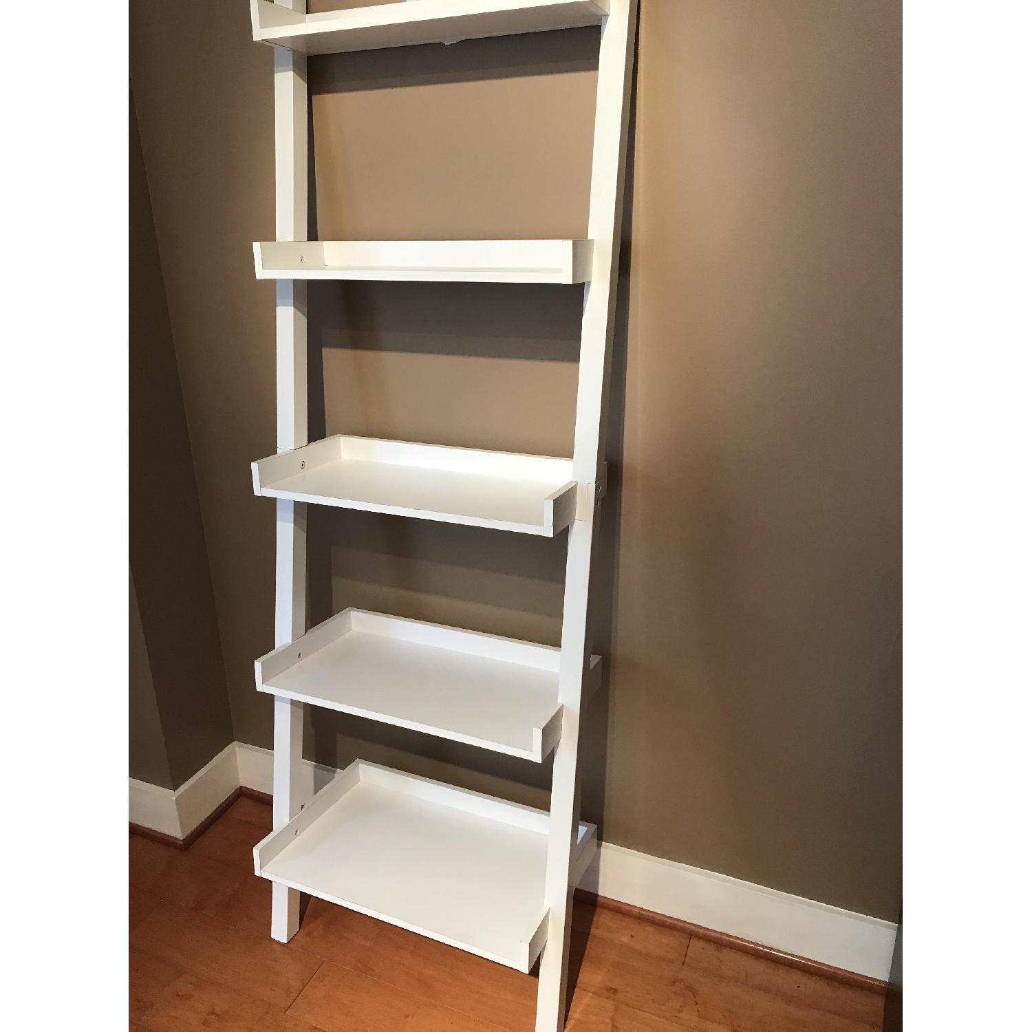 Container Store Leaning Bookshelf AptDeco