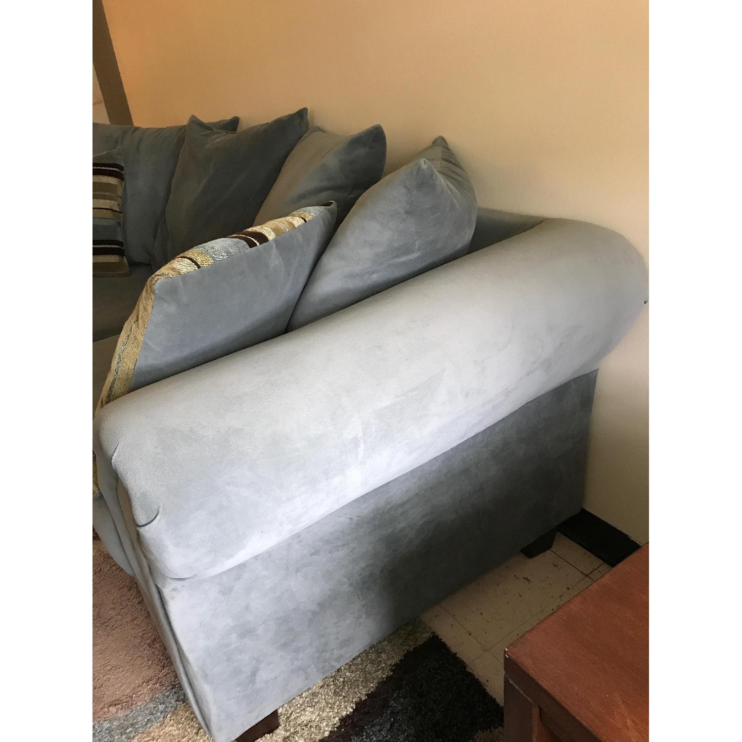 Bob's Queen Sleeper Sofa in Teal - image-3