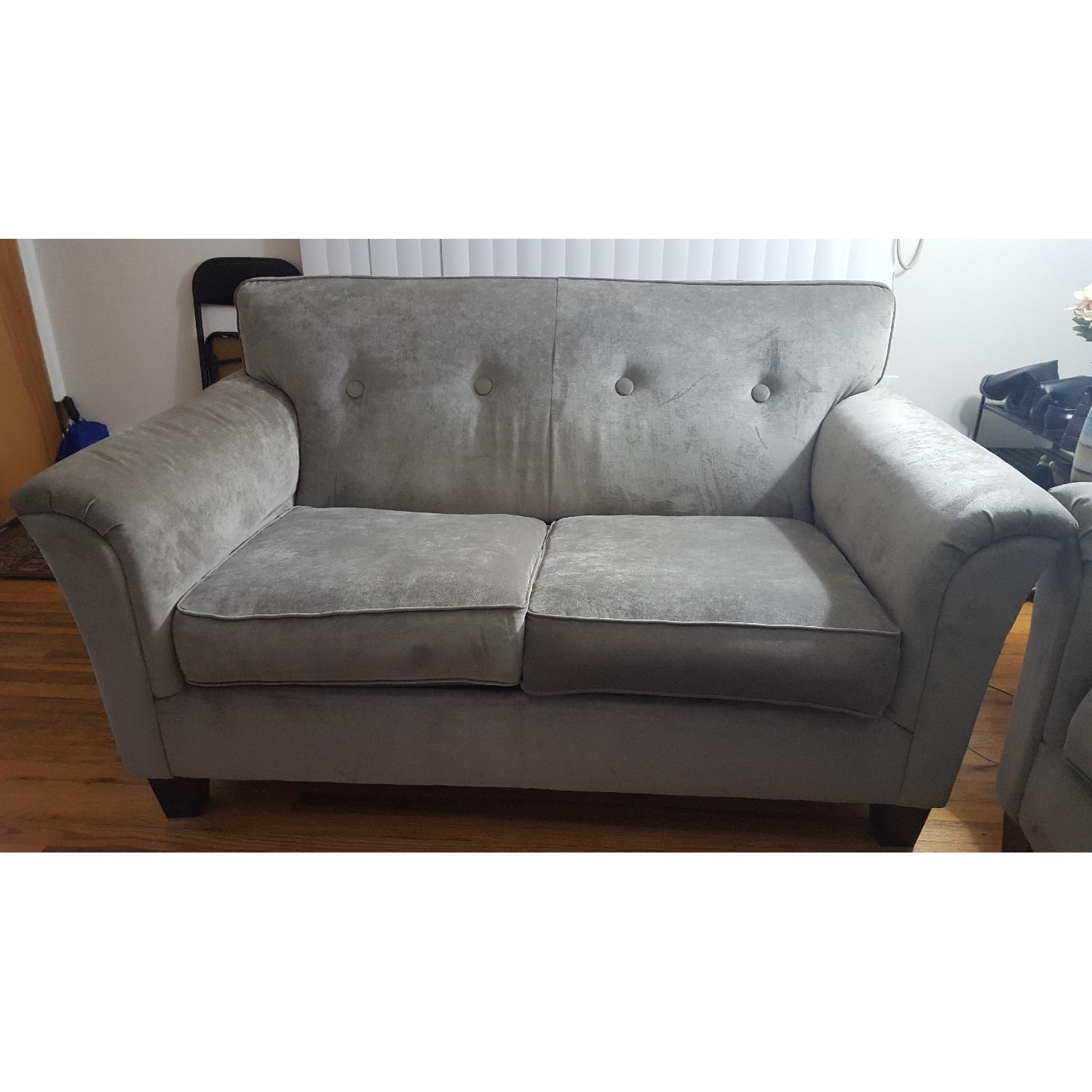 Ashley's Signature Queen Sleeper Sofa + Loveseat - image-3