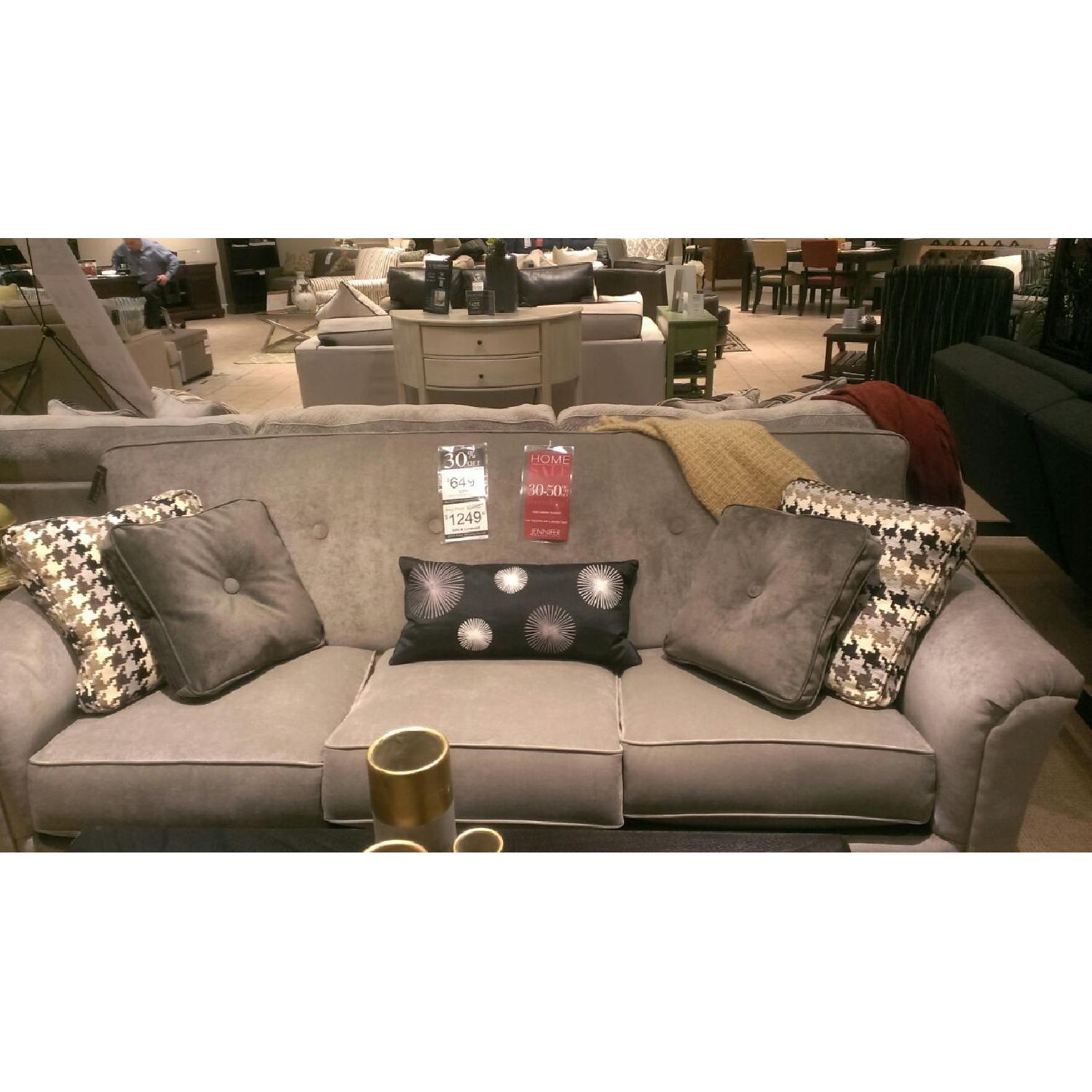 Ashley's Signature Queen Sleeper Sofa + Loveseat - image-4