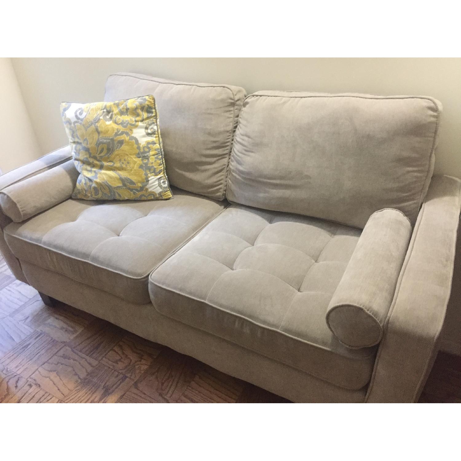Bob's Two Seater Sofa + Chaise Lounge AptDeco
