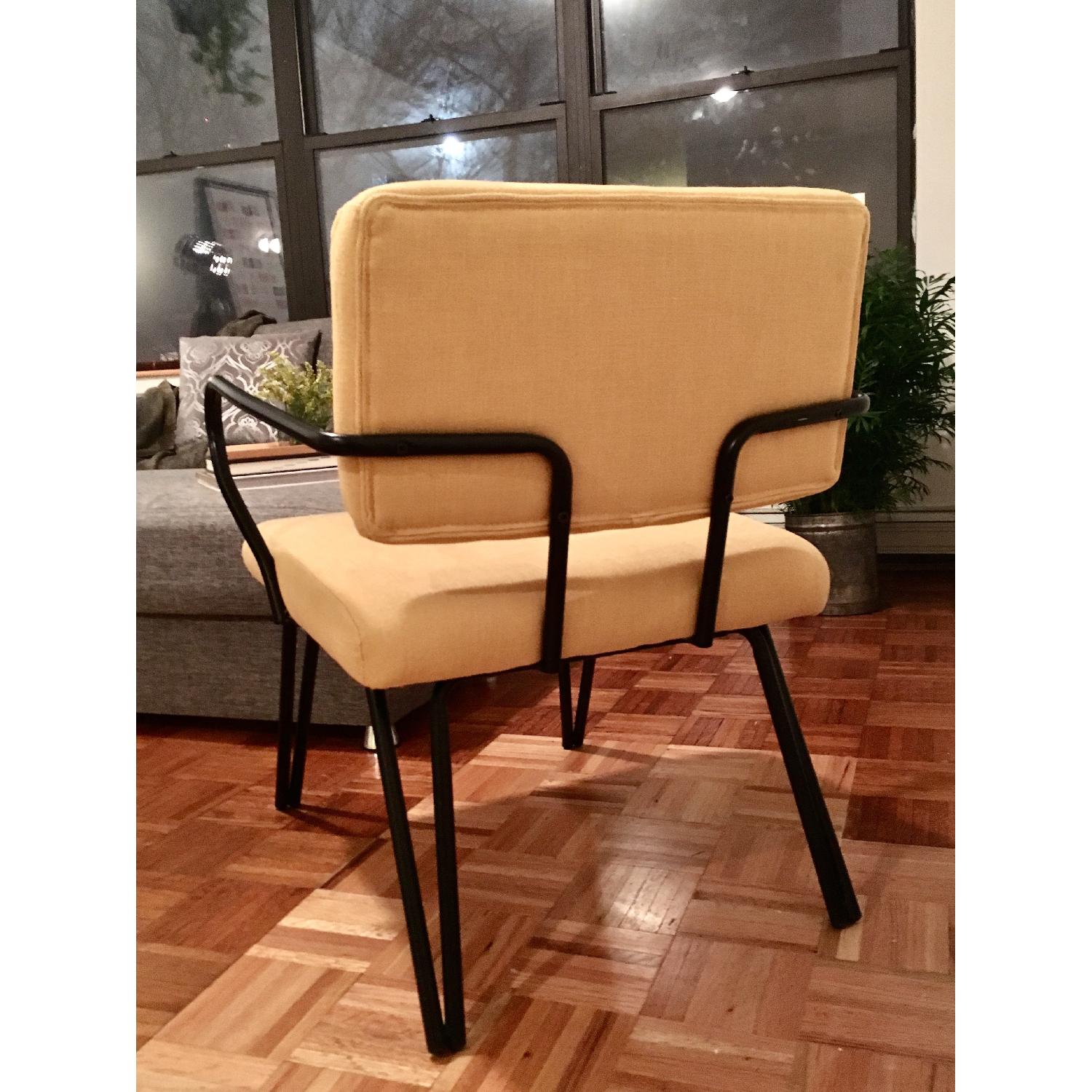 MidCentury Modern Yellow Accent Chair AptDeco