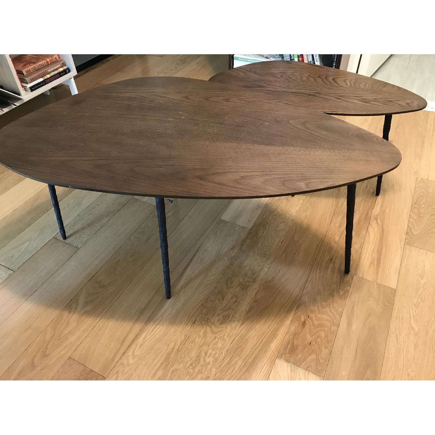West Elm Mid-Century Modern Nesting Coffee Tables - image-3