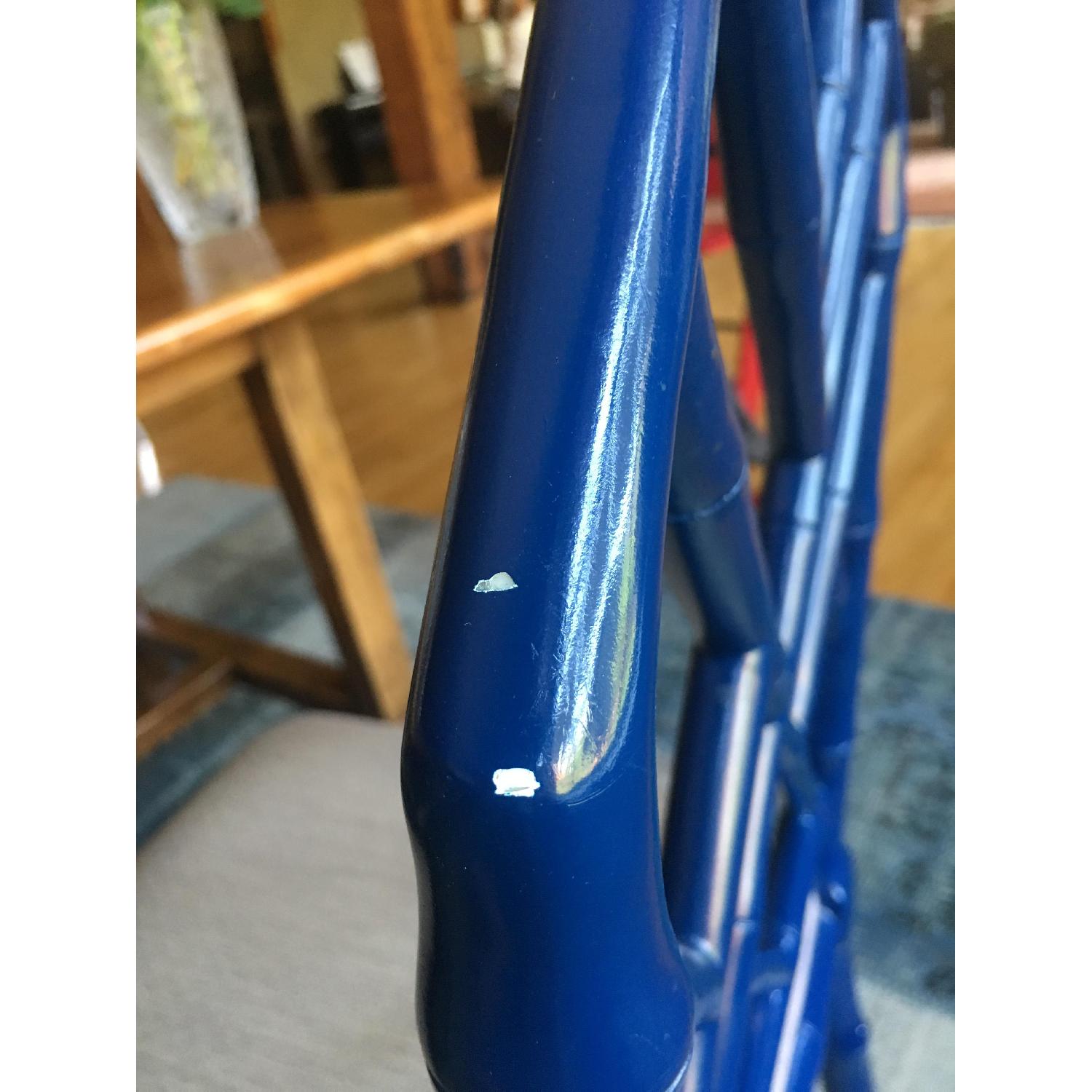 Bungalow 6 Blue Lacquer Dining Room Chair - image-4