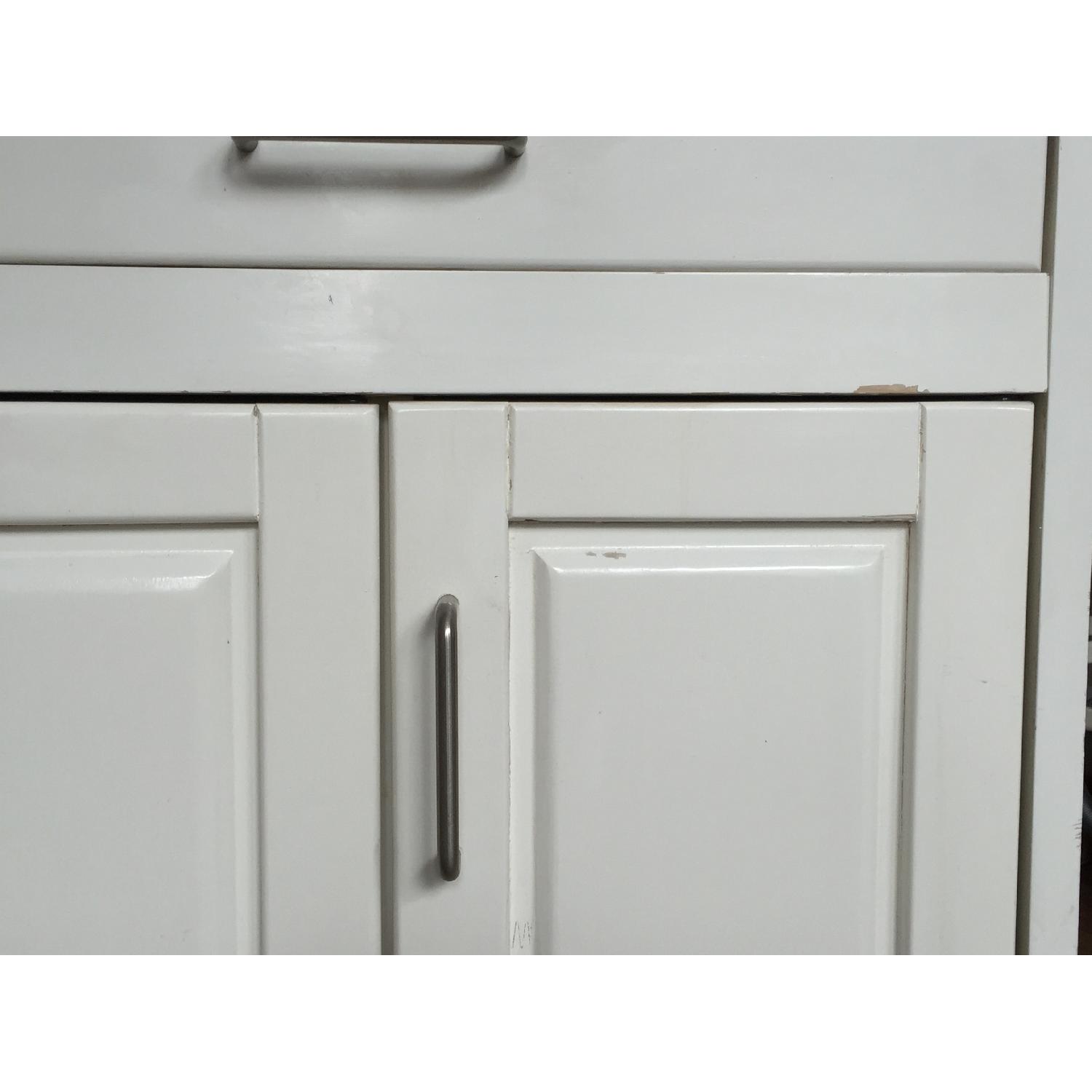 Stainless Steel Top Kitchen Island/Bar Table - image-8