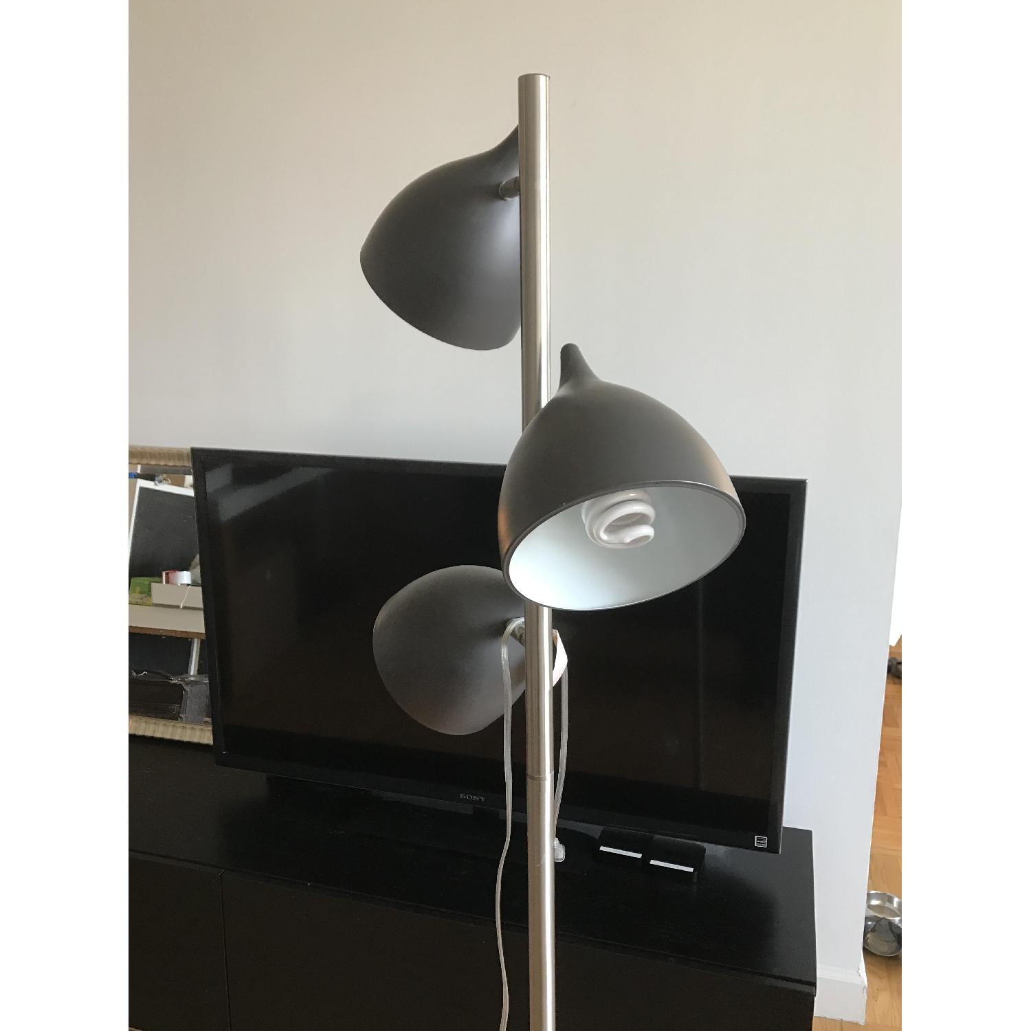 CB2 Grey Floor Lamp - image-2