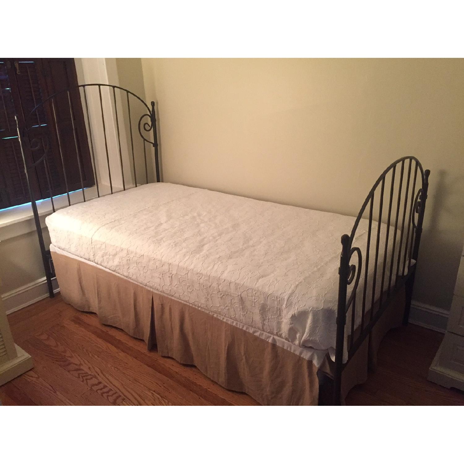 Metal Twin Size Bed Frame - image-1
