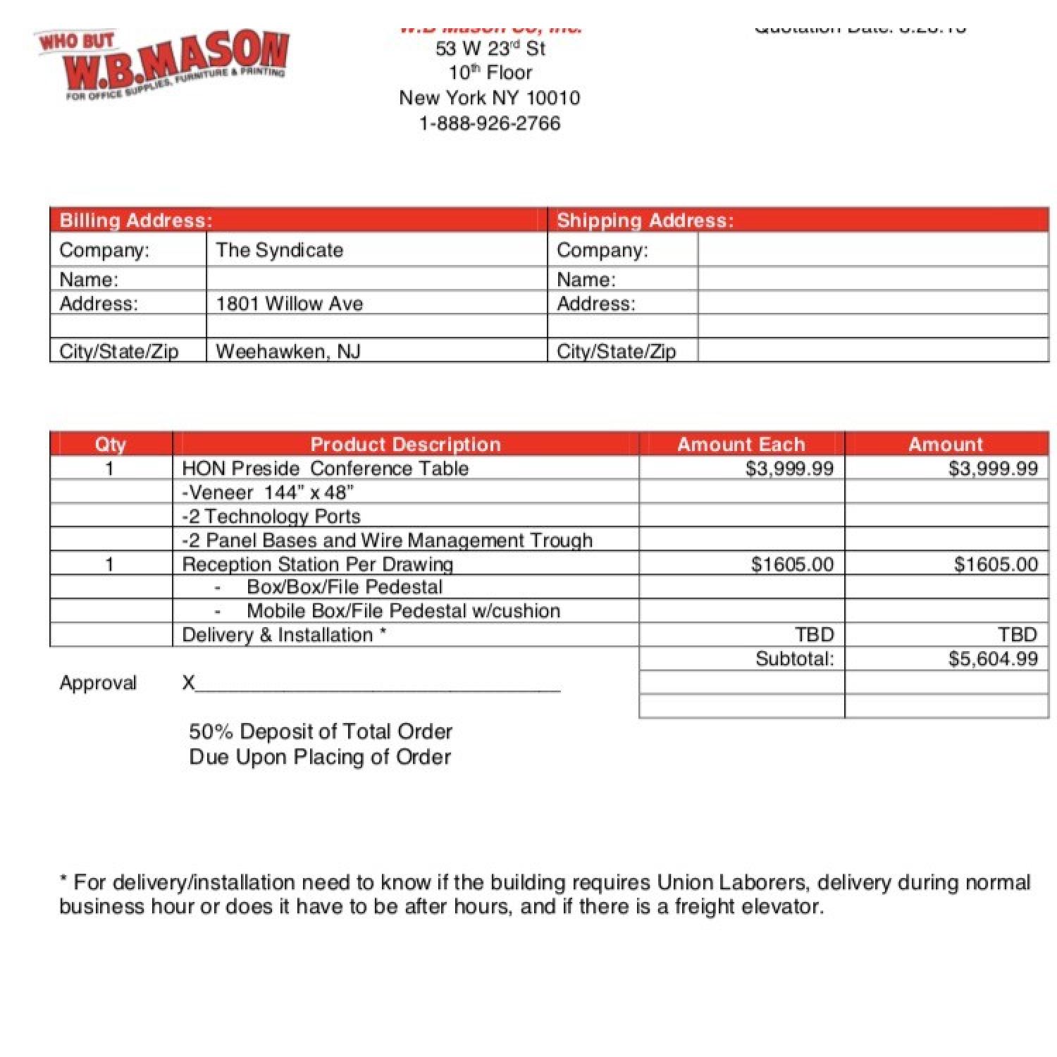 HON Office Furniture Office Desk/Work Station - image-3