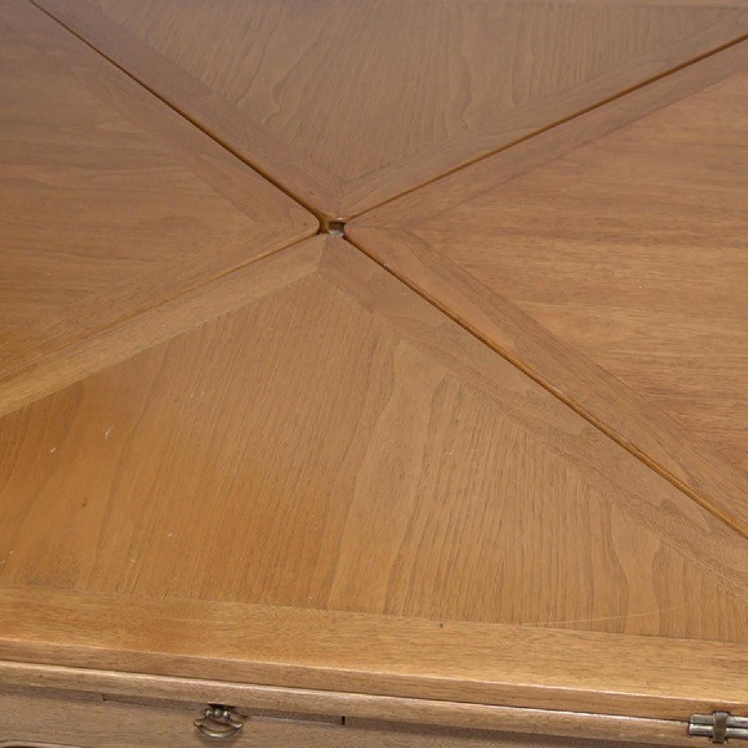 Bleached Walnut Fold-Out Coffee Table - image-3