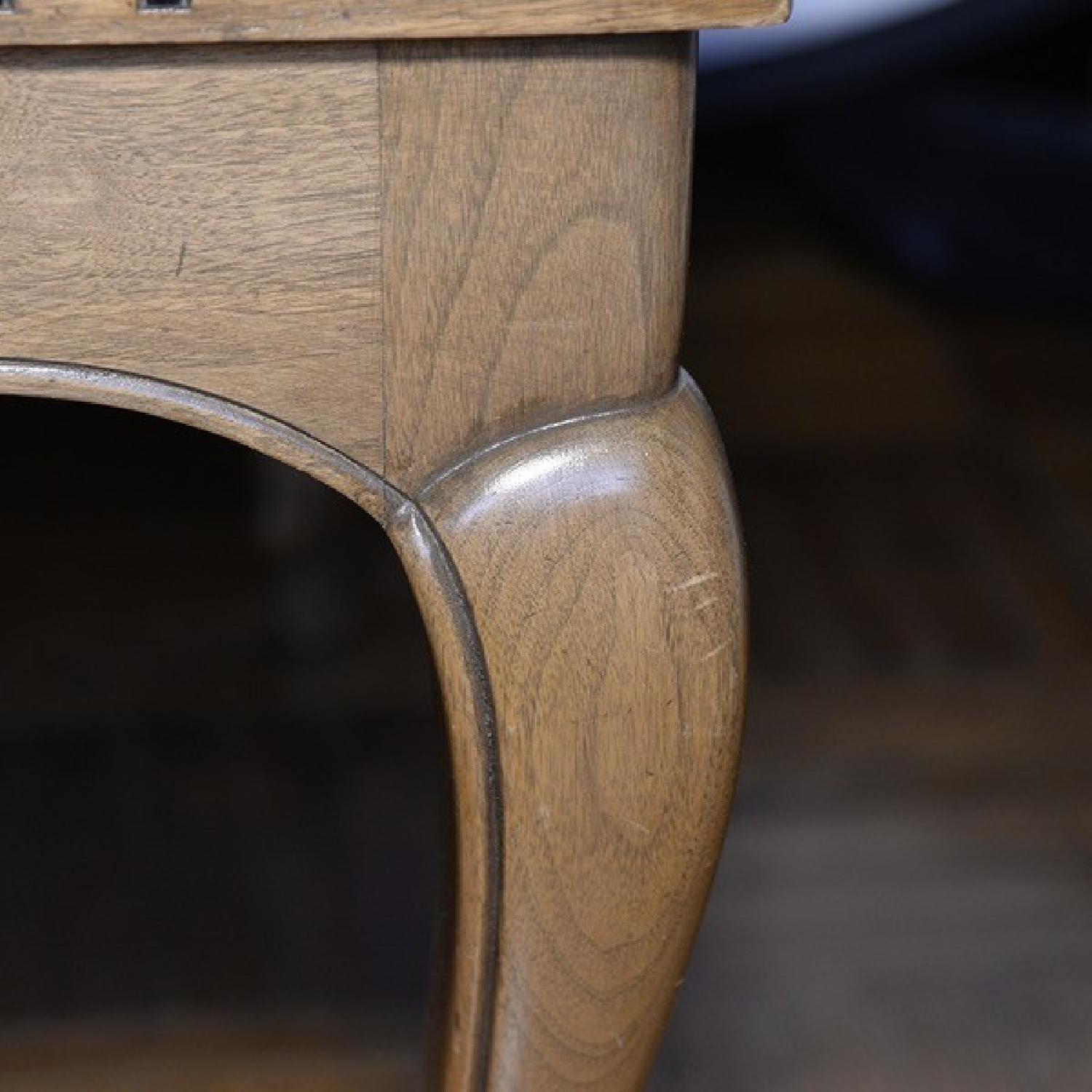 Bleached Walnut Fold-Out Coffee Table - image-5