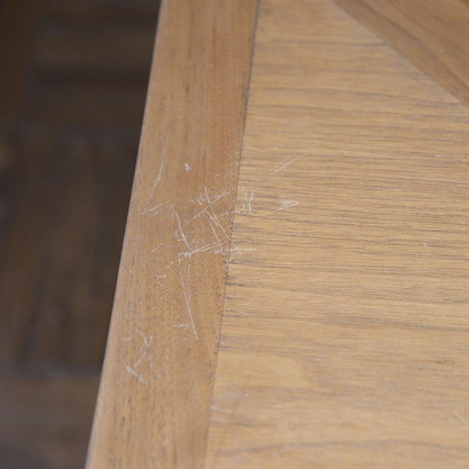 Bleached Walnut Fold-Out Coffee Table - image-9