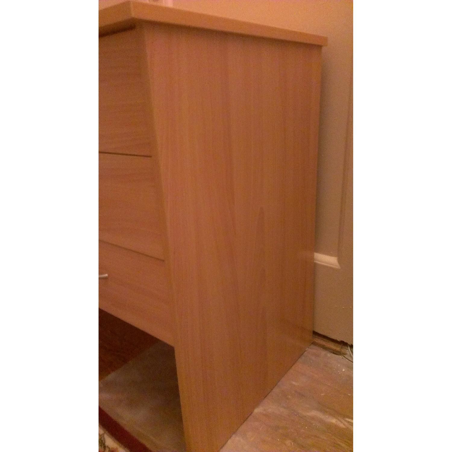 Wooden Desk w/ Four Drawers - image-2