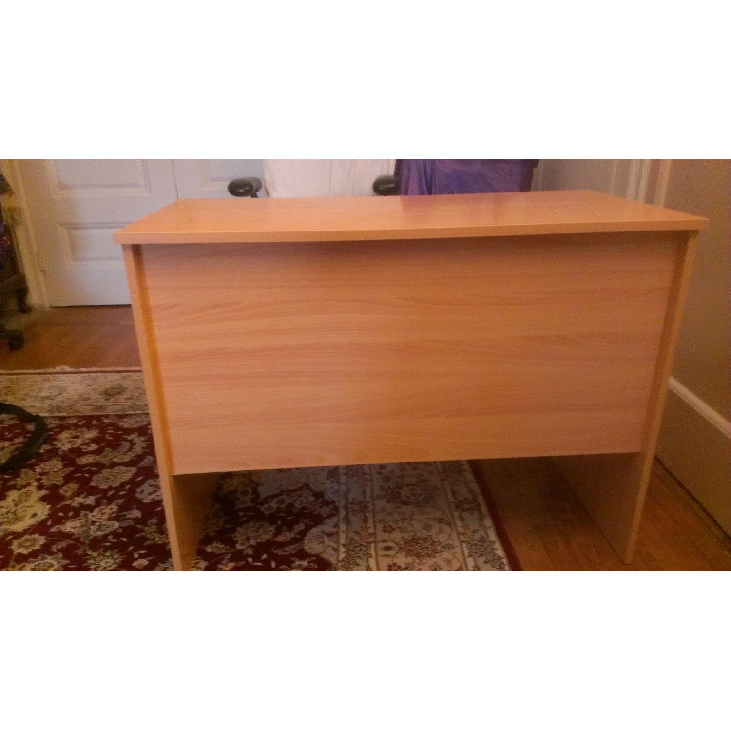 Wooden Desk w/ Four Drawers - image-4