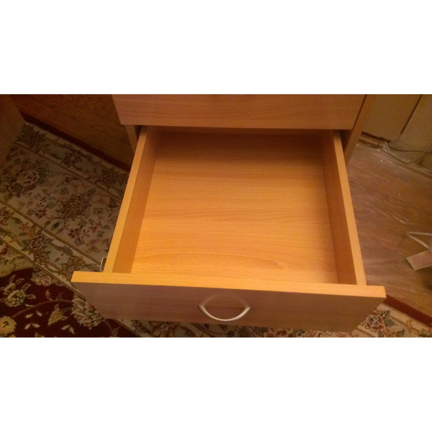 Wooden Desk w/ Four Drawers - image-7