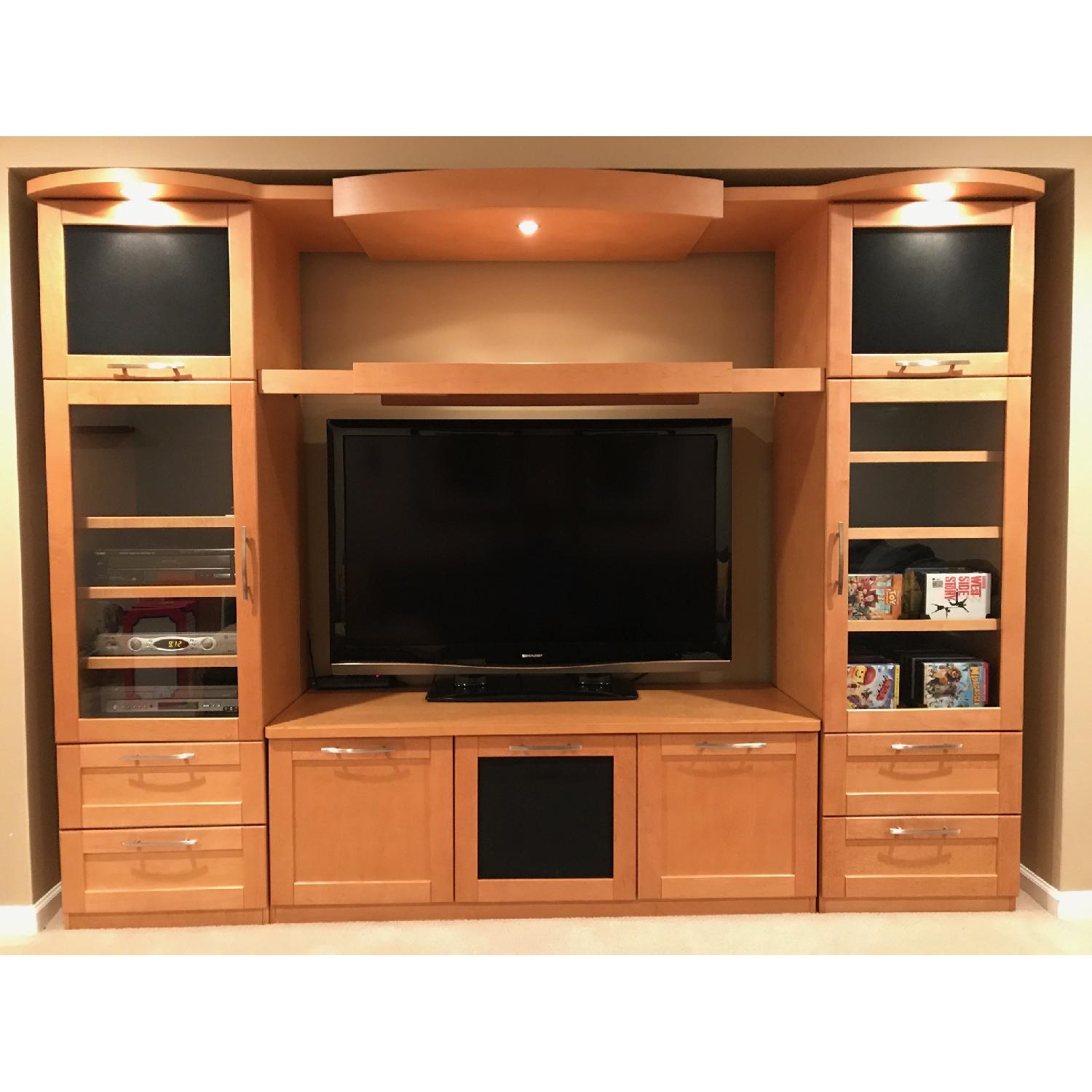 Laurier Fine Furniture Contemporary Entertainment Center - image-3