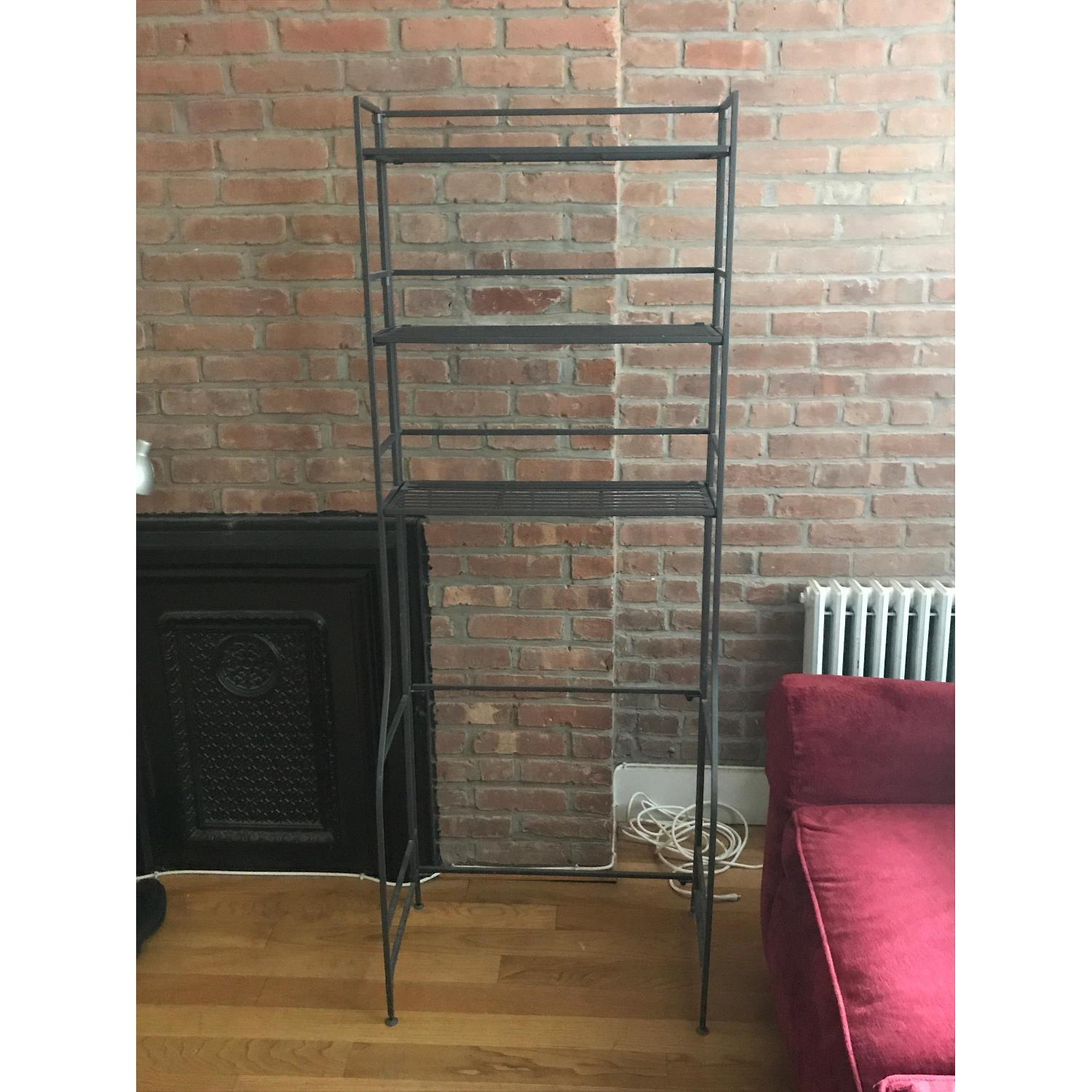 Iron Folding Bath Etagere - image-1