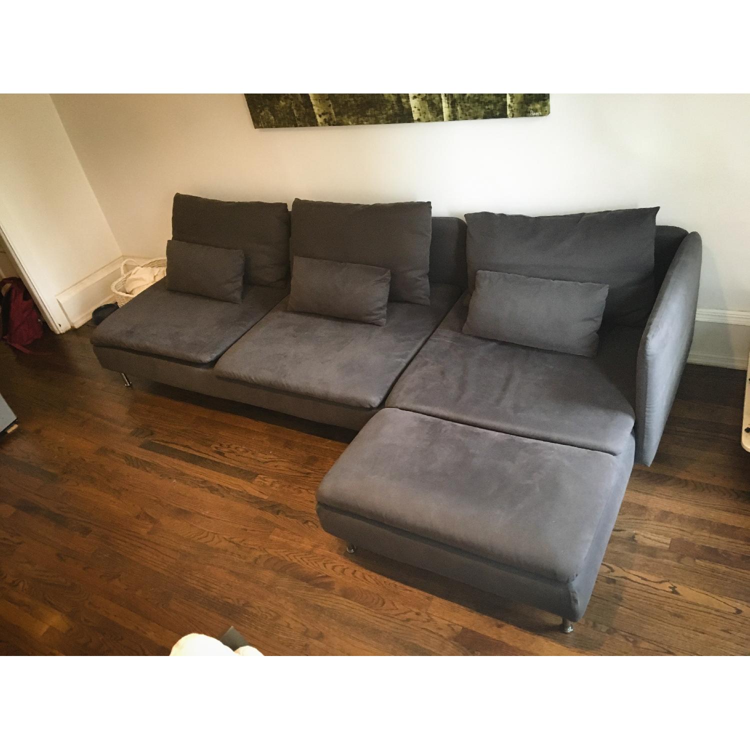 Ikea Fabric Modular/Sectional Sofa - image-1