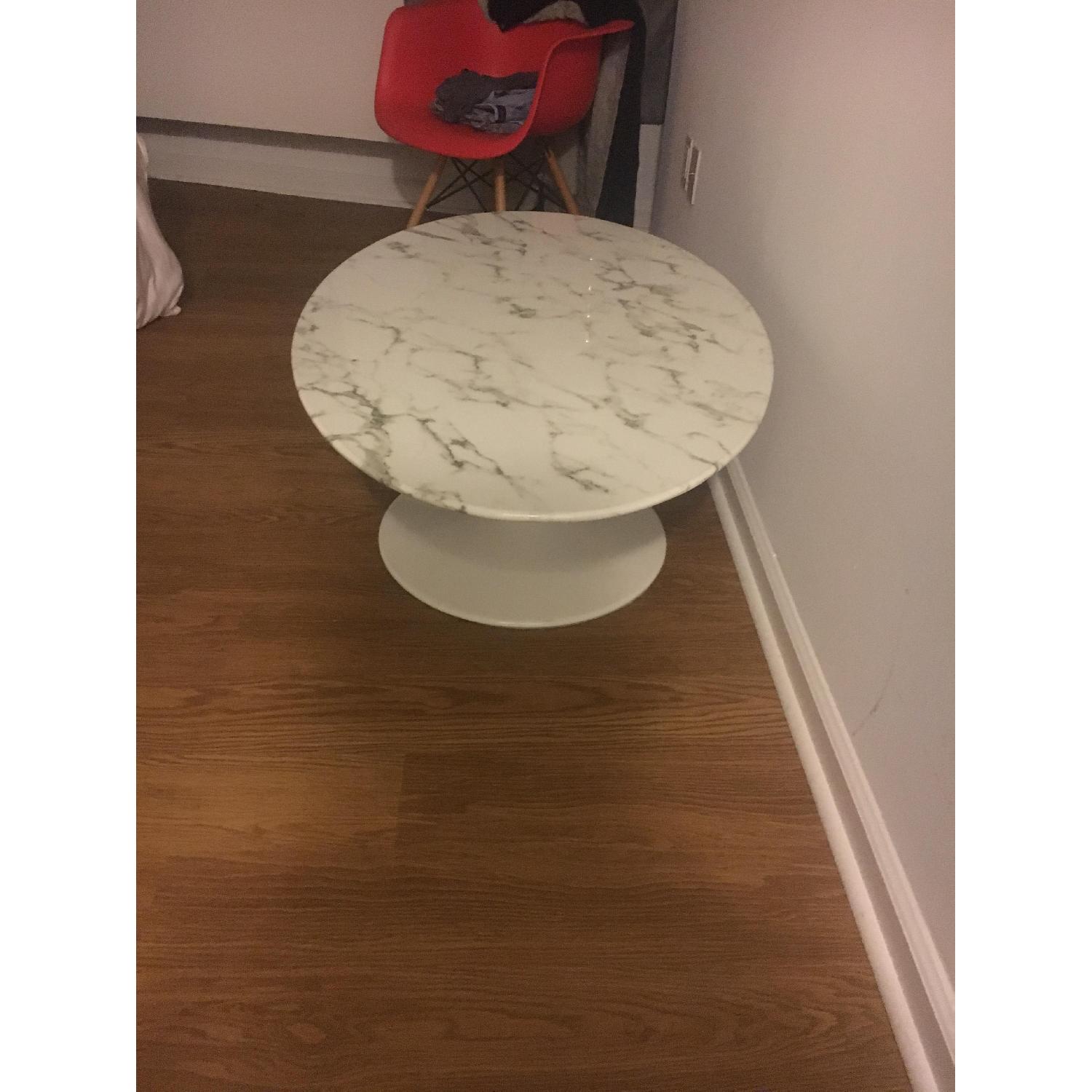 Oval Marble Table - image-4