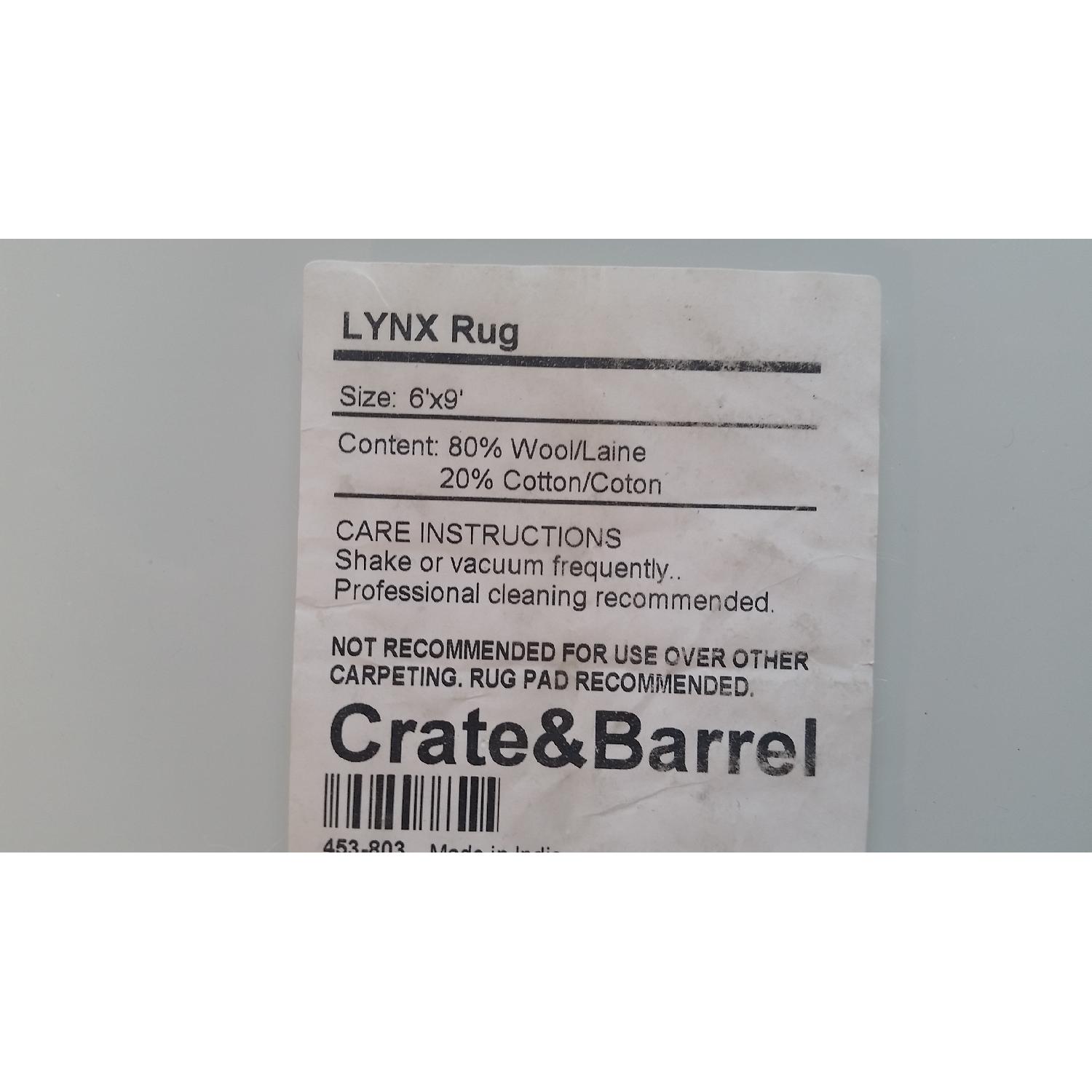 Crate & Barrel Lynx Rug AptDeco