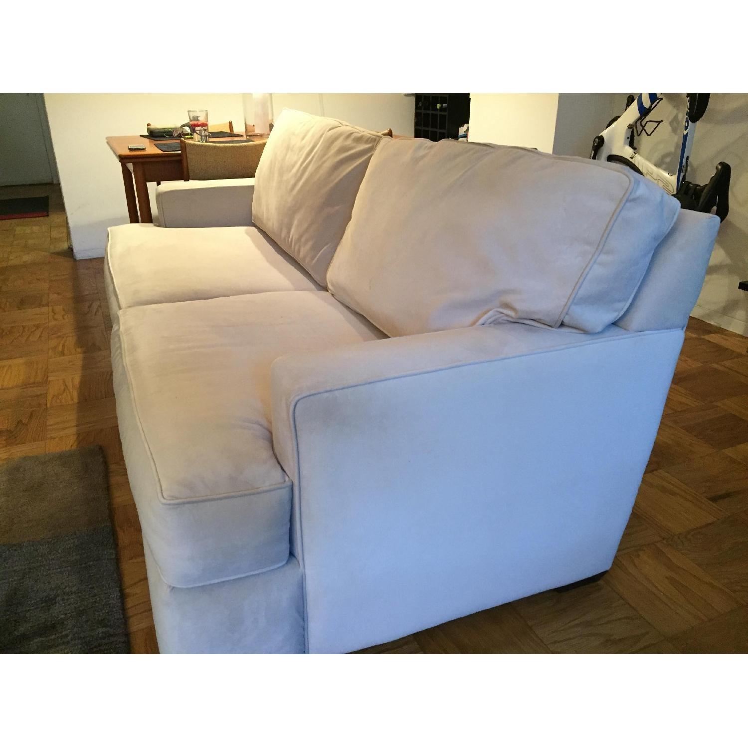 Macy's Tyler Velvet Living Room Sofa - image-1