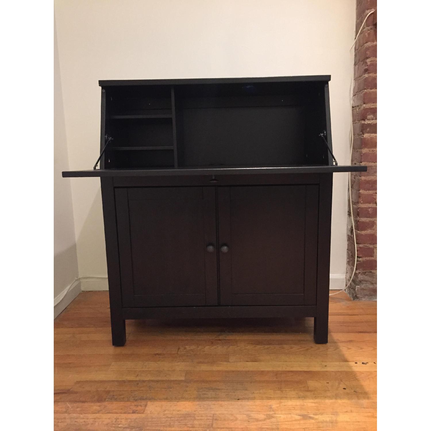 Ikea Hemnes Secretary Desk AptDeco