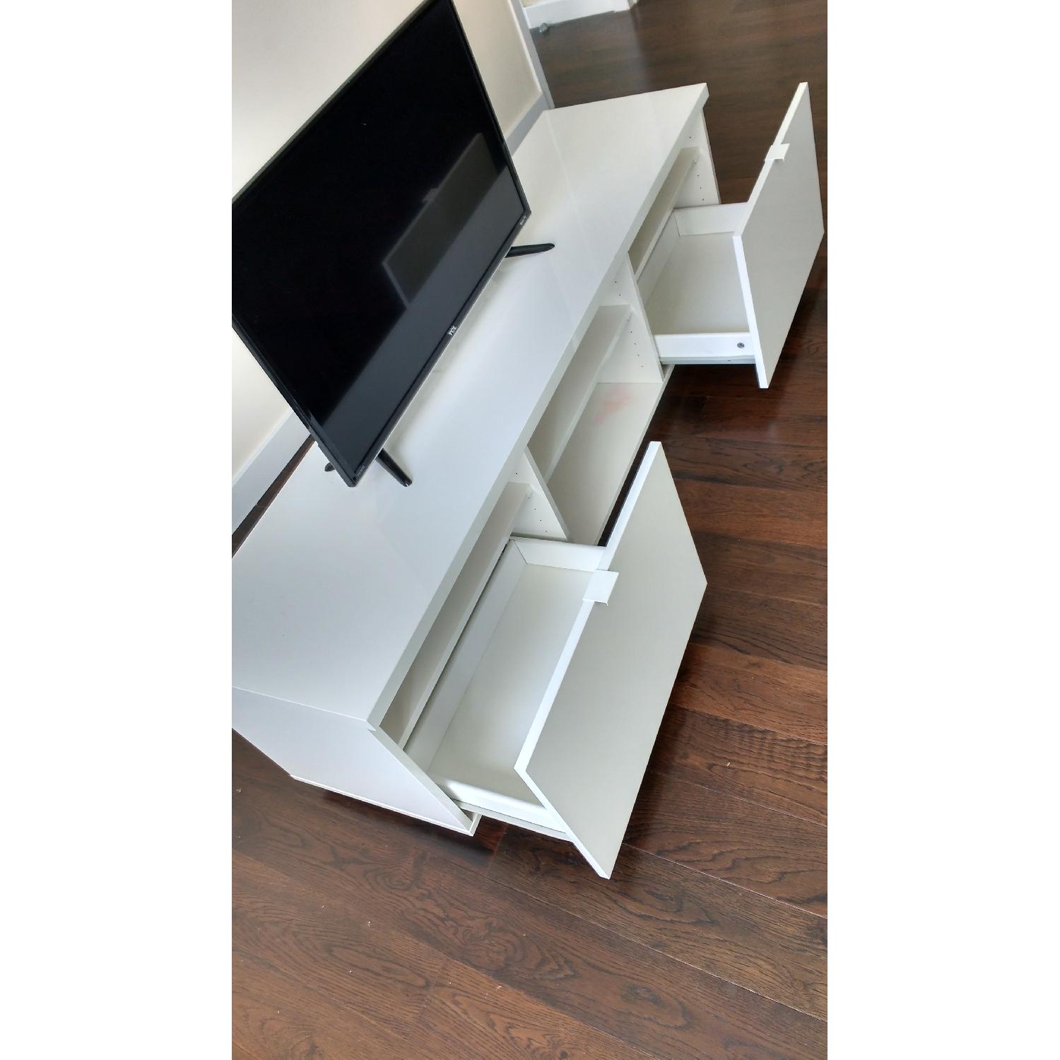Ikea Byas TV Stand AptDeco