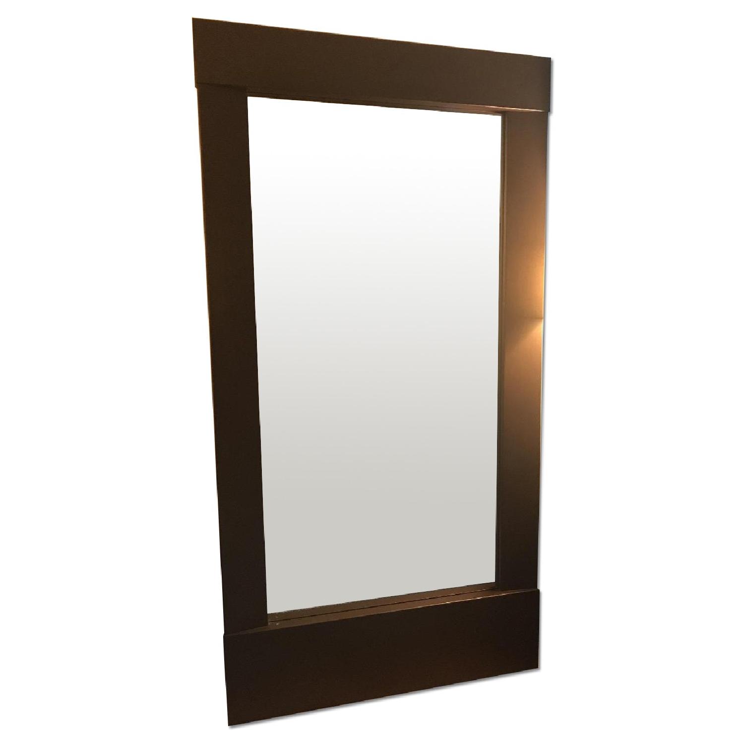 CB2 Hanging/Leaning Floor Mirror in Bronze AptDeco