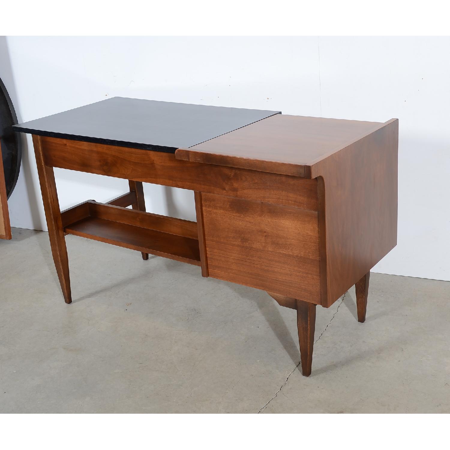 Hooker Furniture Mid Century Modern Walnut Desk - image-2