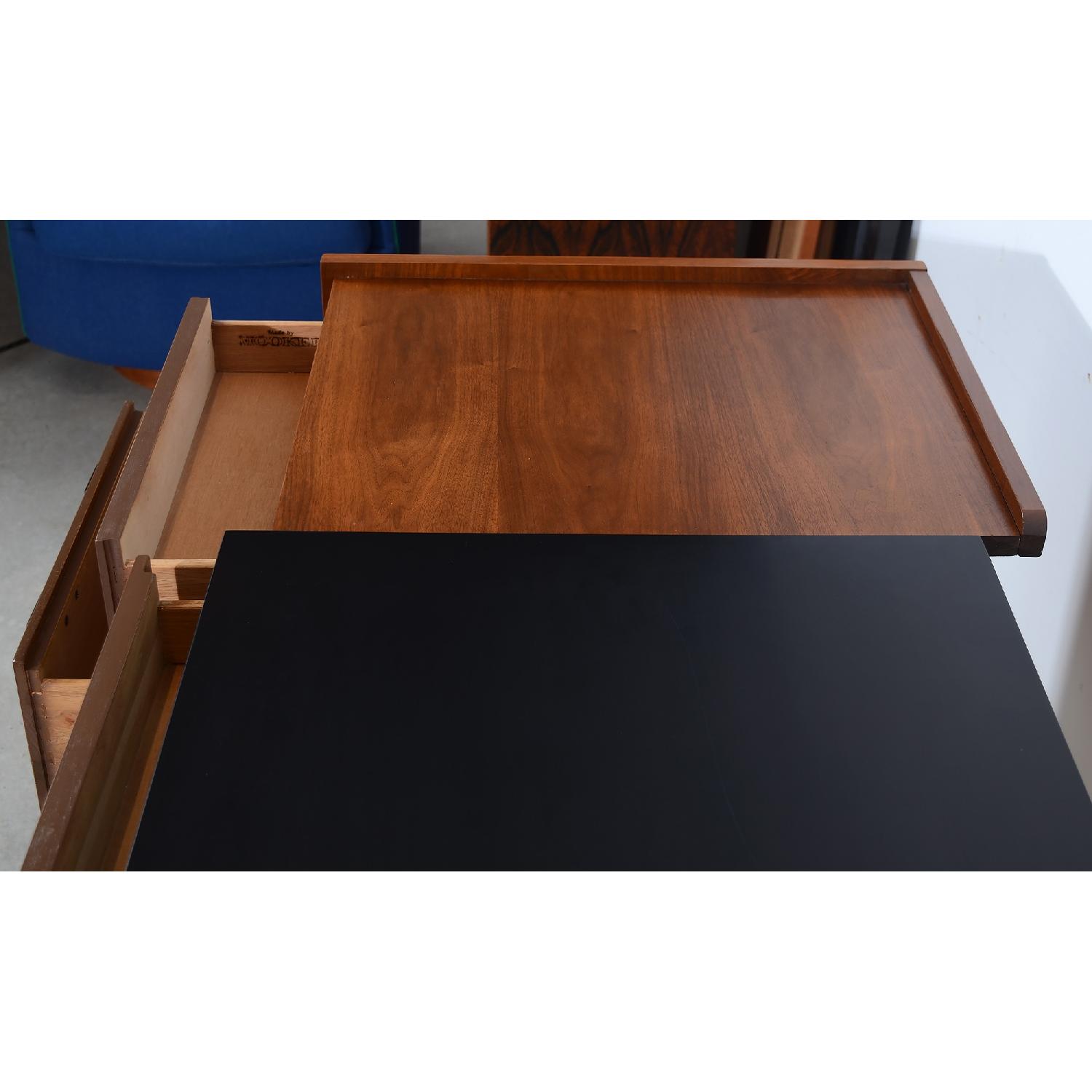 Hooker Furniture Mid Century Modern Walnut Desk - image-4