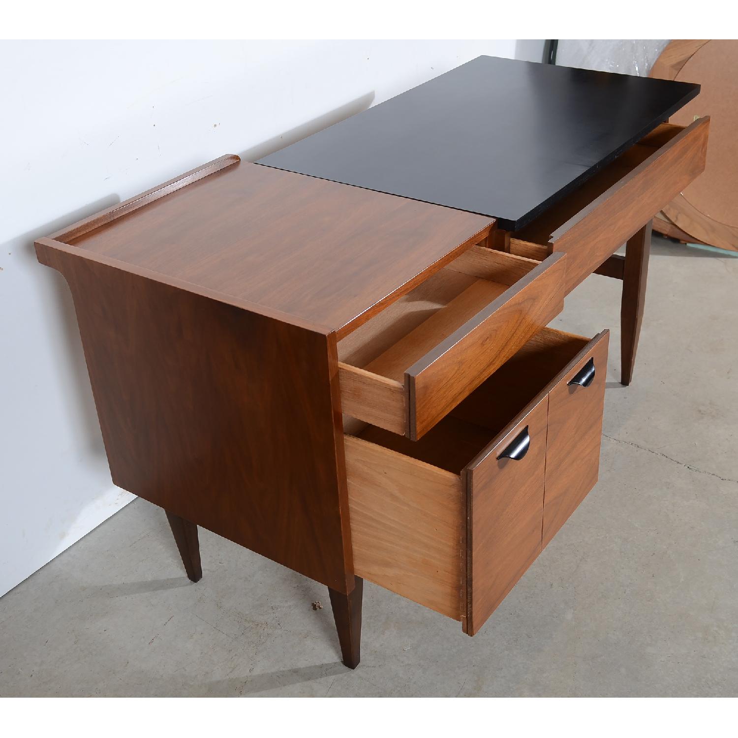 Hooker Furniture Mid Century Modern Walnut Desk - image-5
