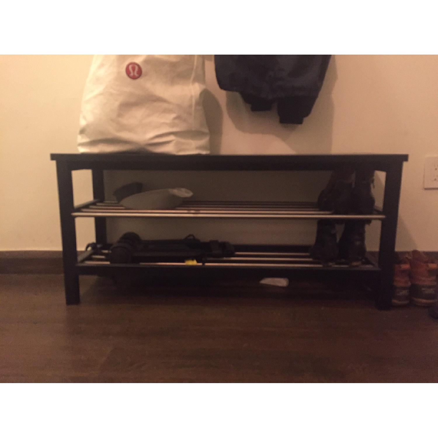 Ikea Bench w/ Shoe Storage - image-2