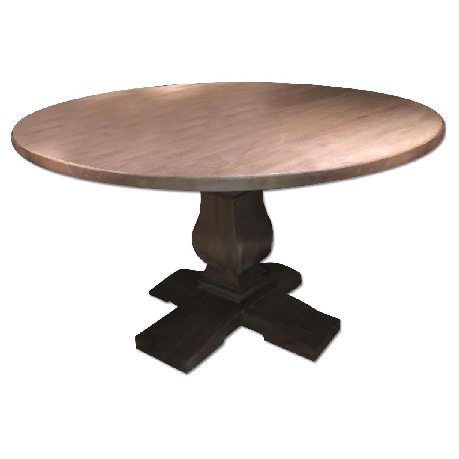 Ballard Designs Andrews Pedestal Dining Table AptDeco