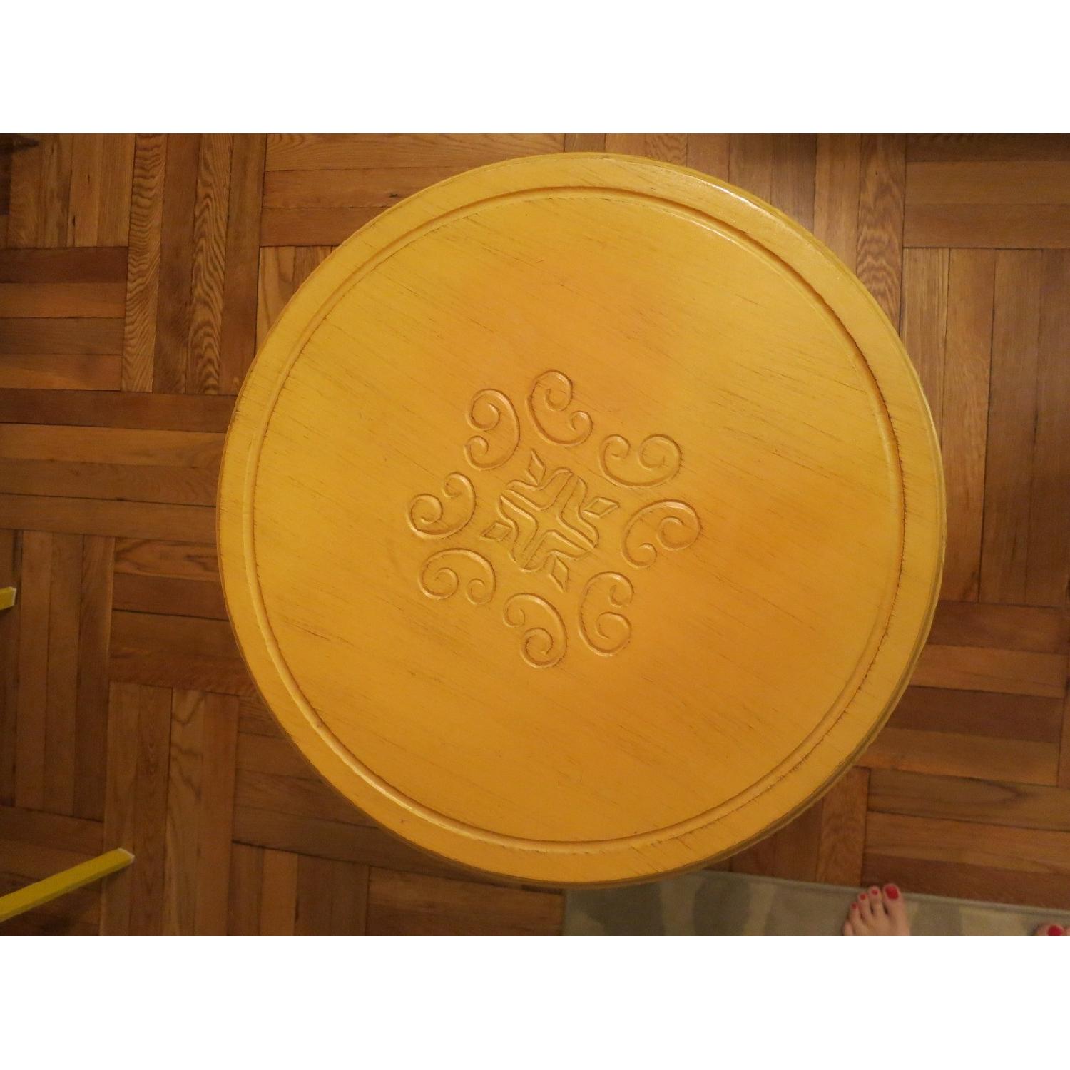 Home Goods Round Wooden Side Table - image-2