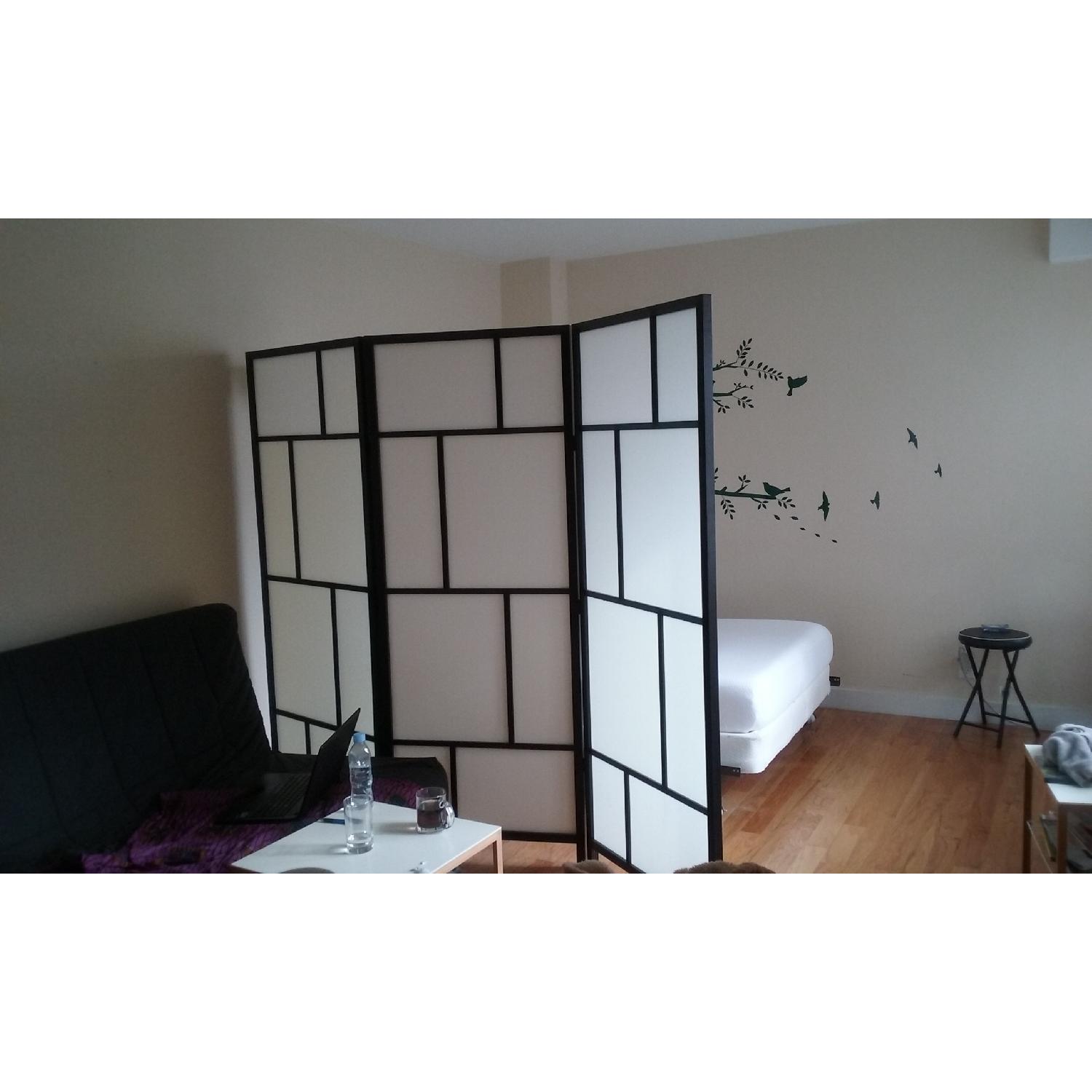 Ikea Room Divider in White/Black - image-3