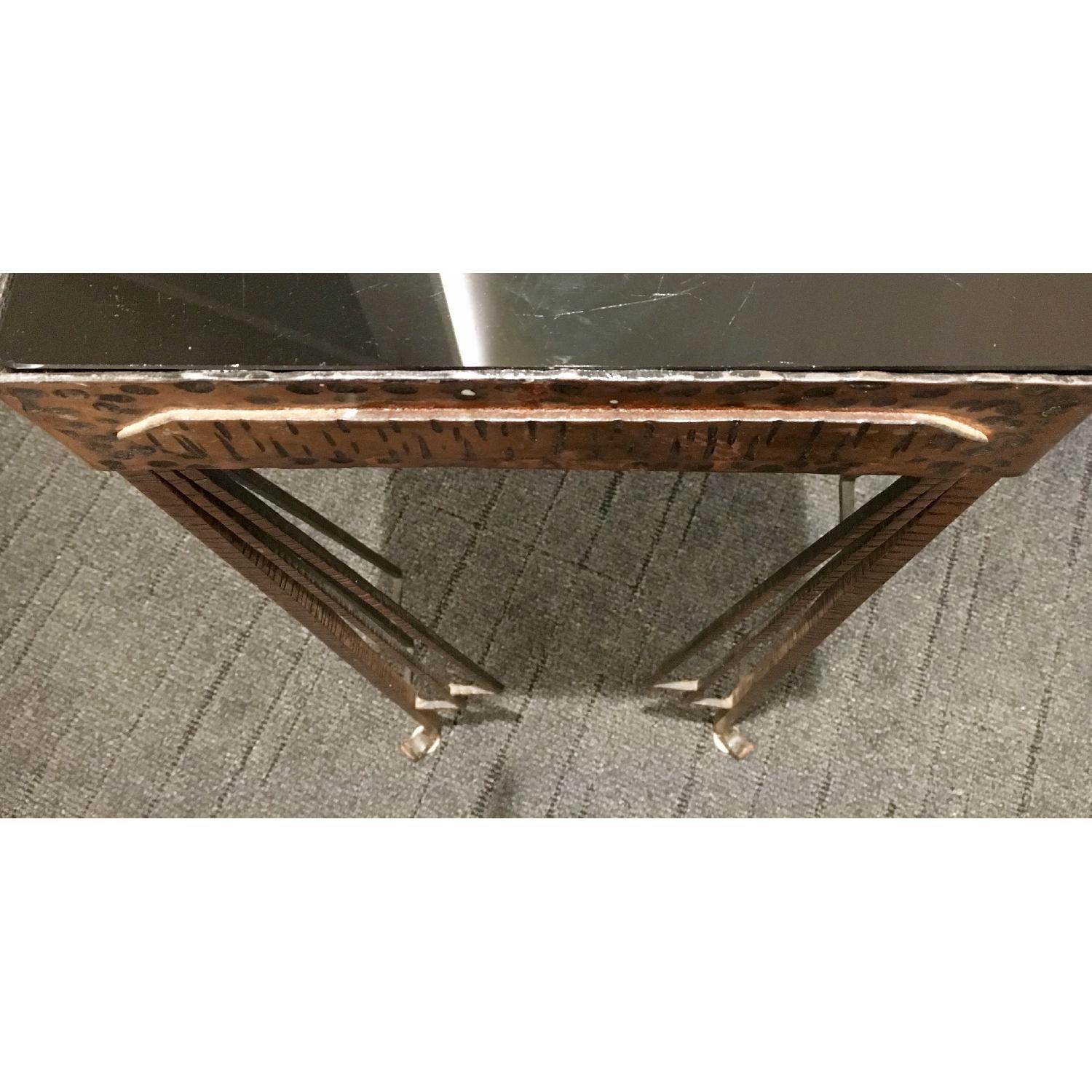 Antique Art Deco Telephone Table & Stool - image-3