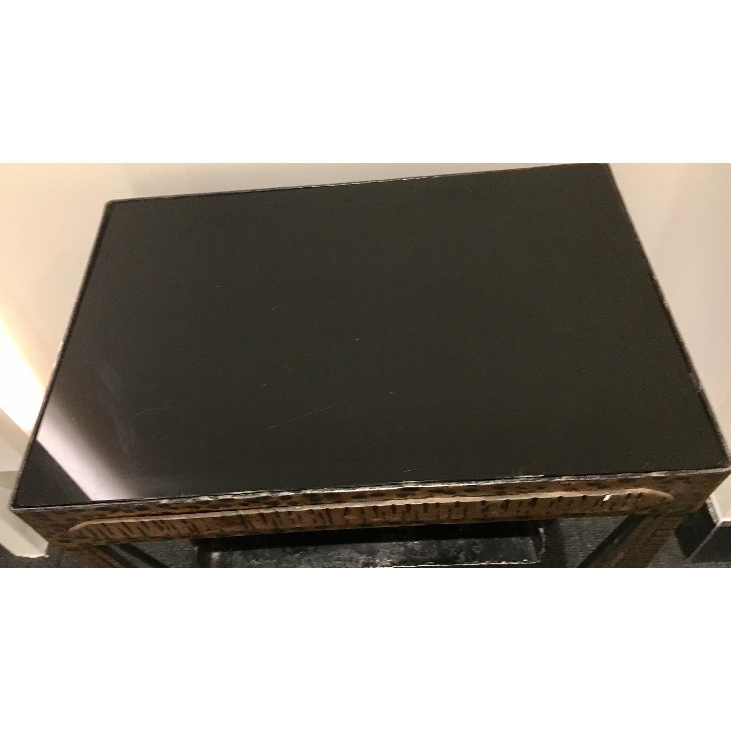 Antique Art Deco Telephone Table & Stool - image-5