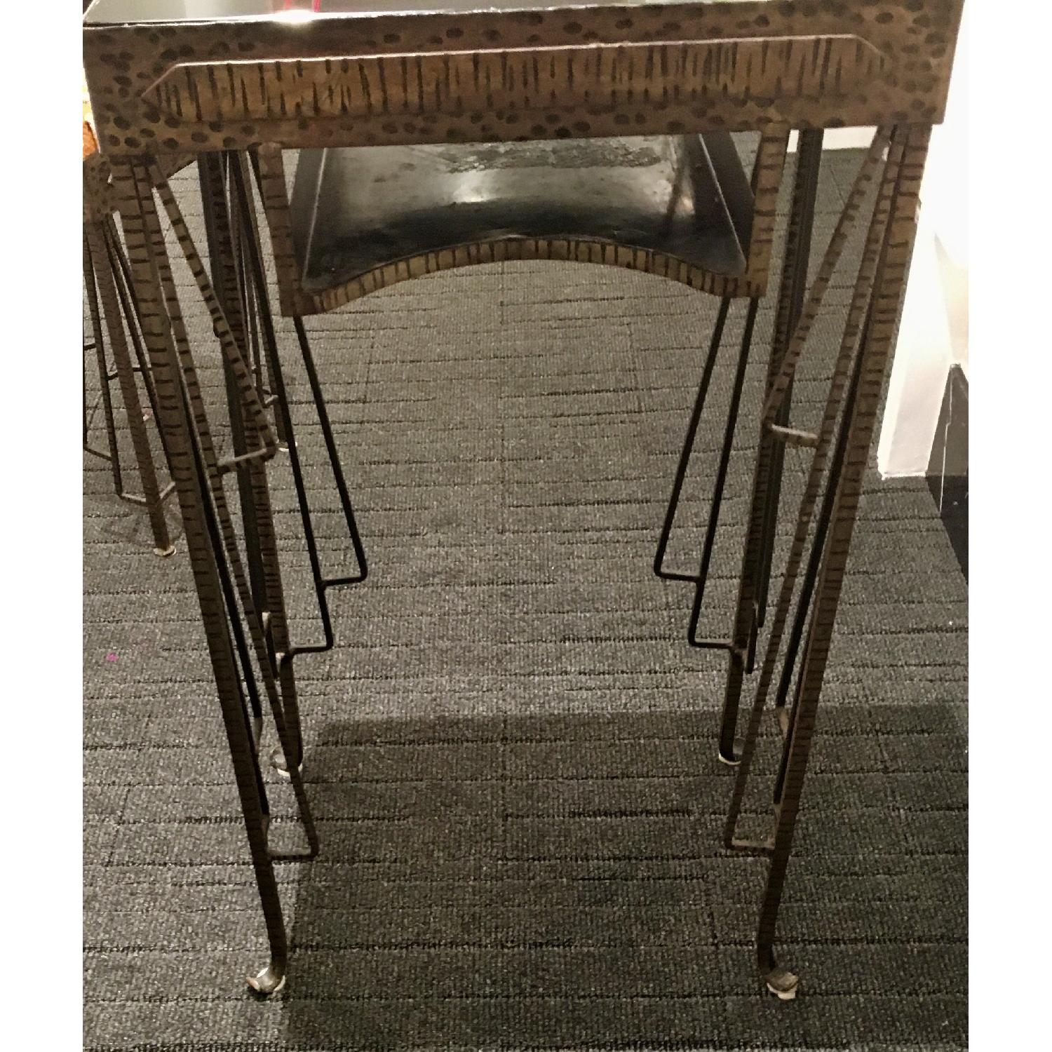 Antique Art Deco Telephone Table & Stool AptDeco