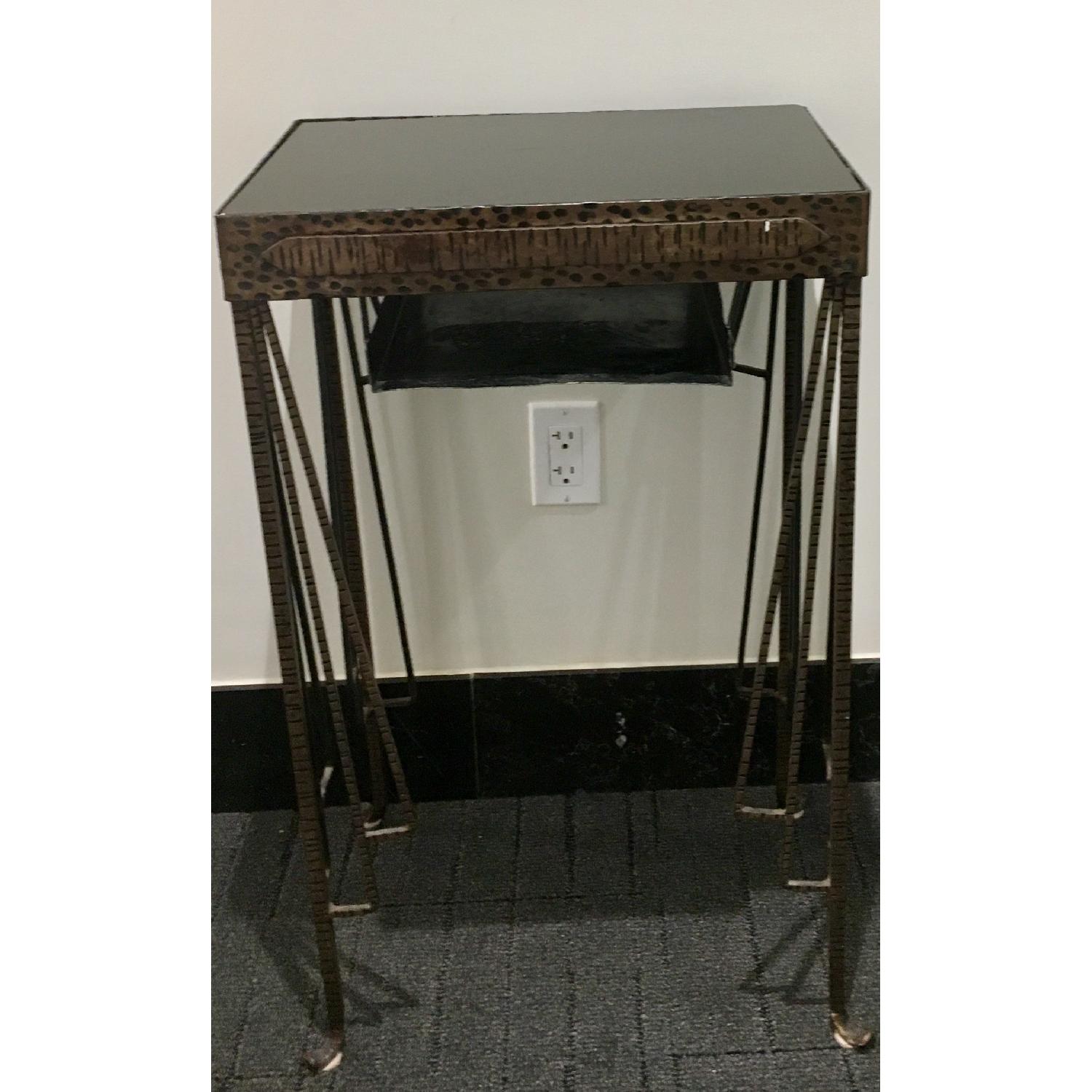 Antique Art Deco Telephone Table & Stool AptDeco