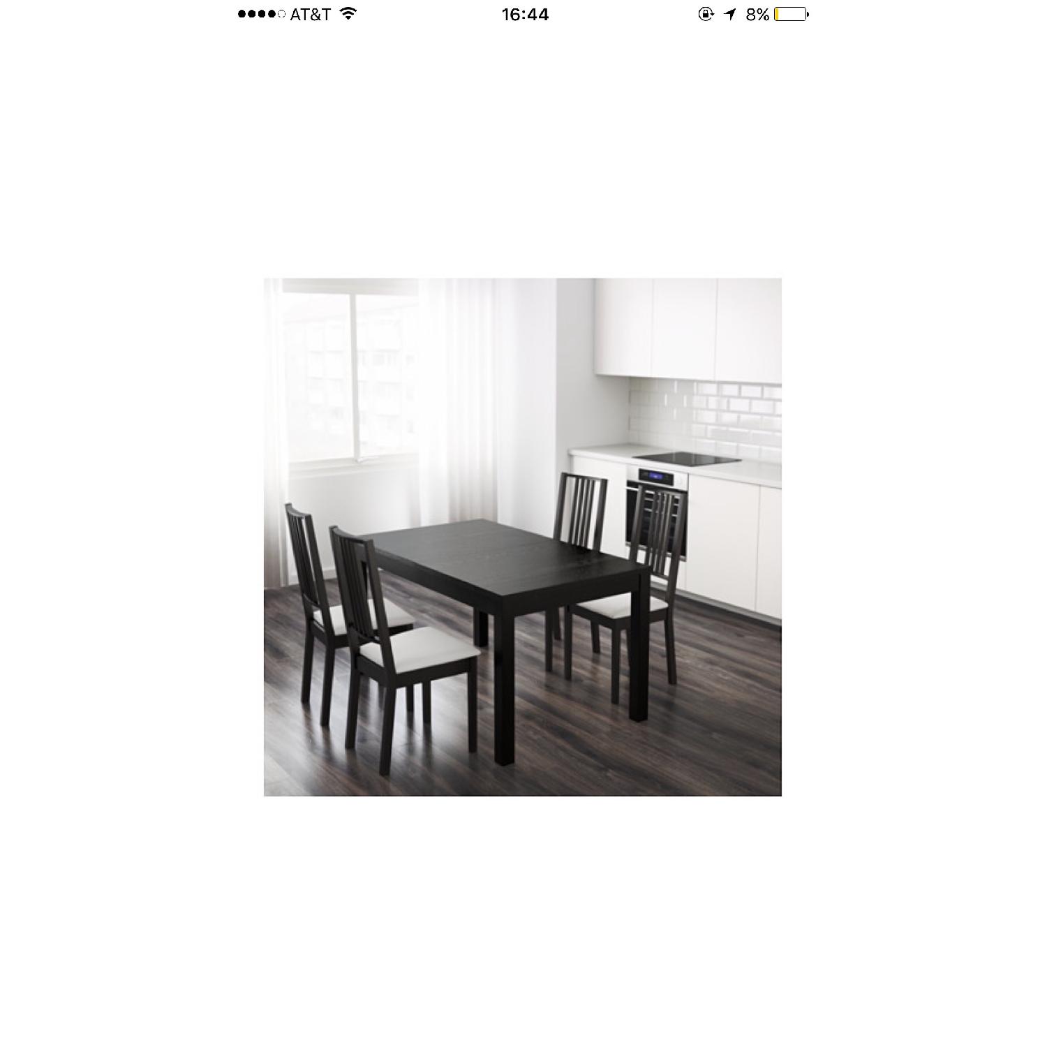 Ikea Extendable Dining Table w/ 4 Chairs - image-3