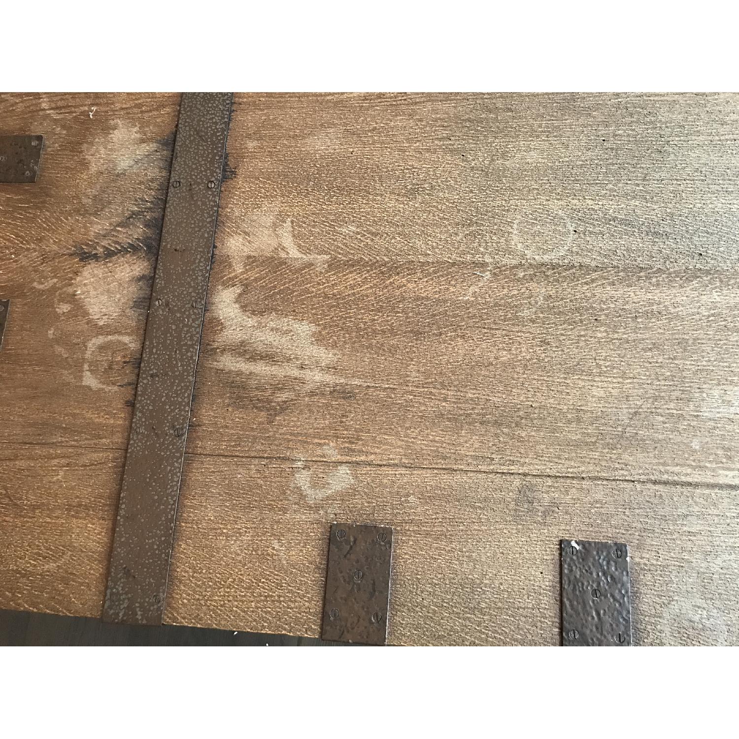 Restoration Hardware Antique-Style X-Large Coffee Table Trunk/Chest - image-8